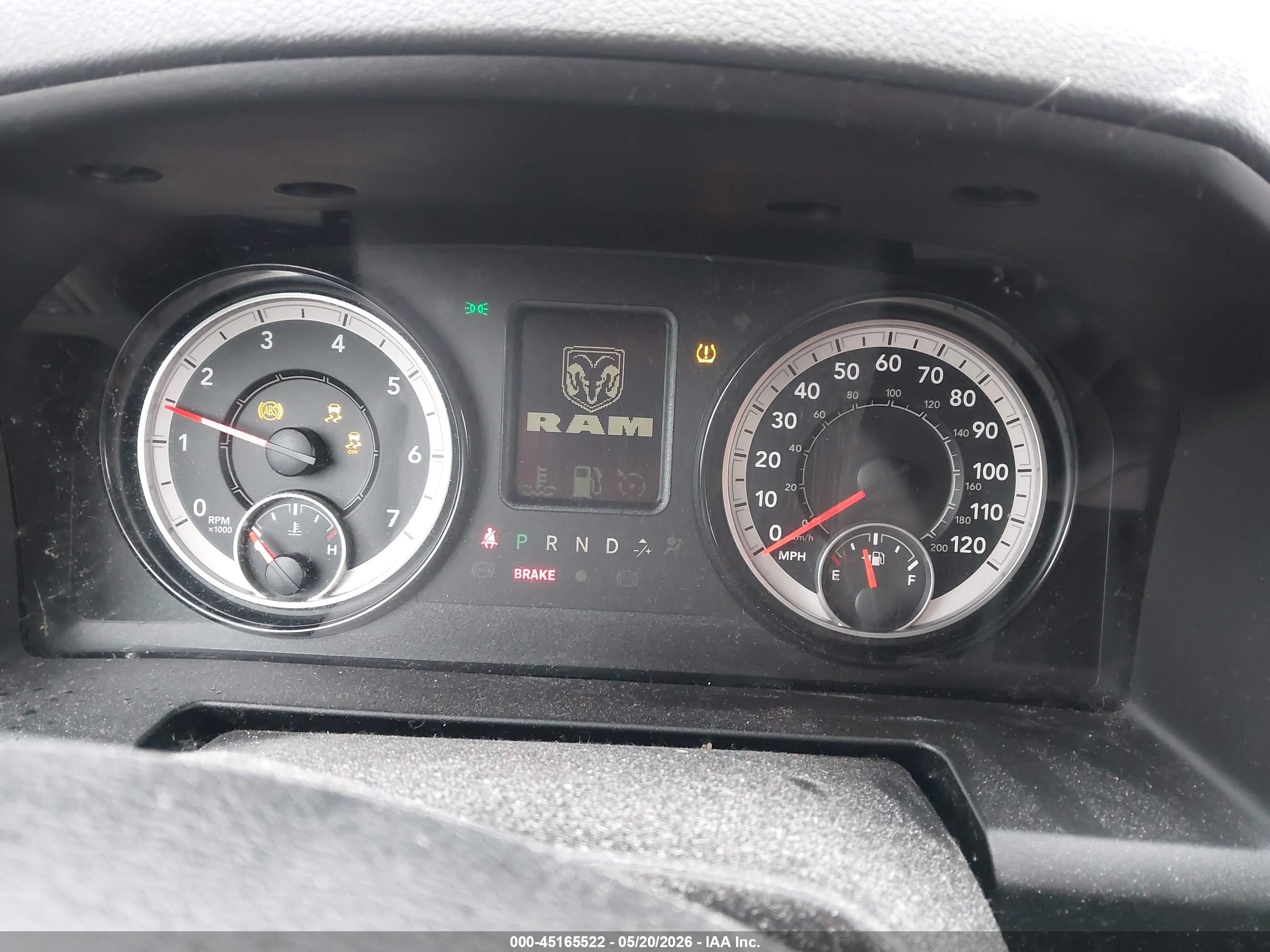 2019 Ram 1500 Classic Slt  4x4 6'4 Box Gray vin: 1C6RR7TT1KS601668