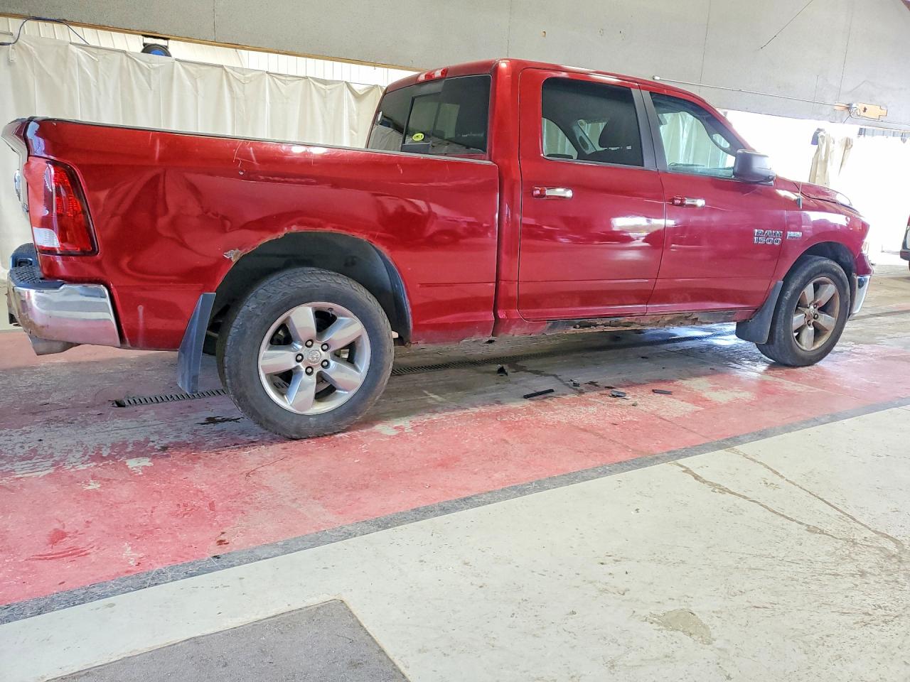2014 Ram 1500 Slt Burgundy vin: 1C6RR7TT2ES187157