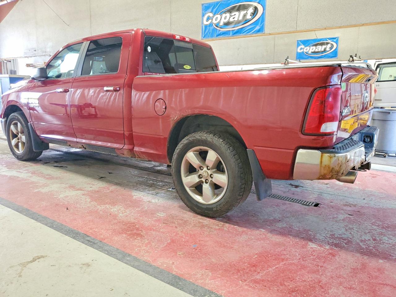 2014 Ram 1500 Slt Burgundy vin: 1C6RR7TT2ES187157