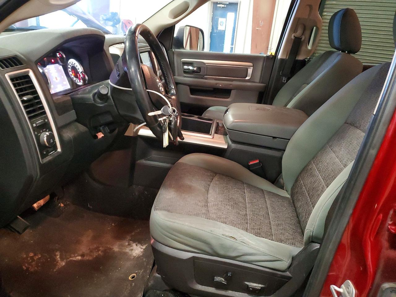 2014 Ram 1500 Slt Red vin: 1C6RR7TT2ES254131
