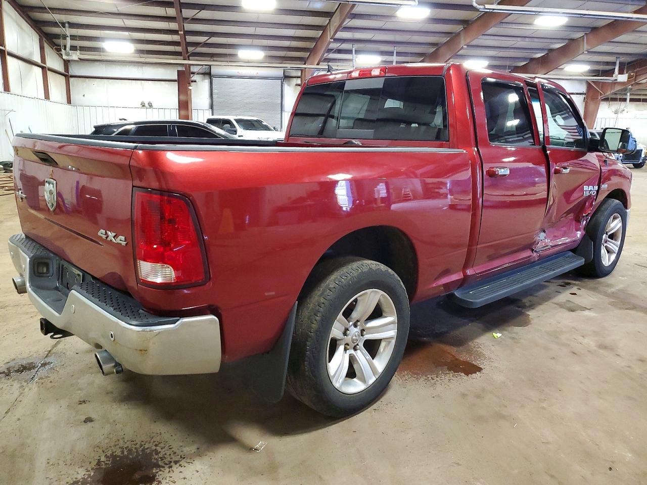 2014 Ram 1500 Slt Red vin: 1C6RR7TT2ES254131
