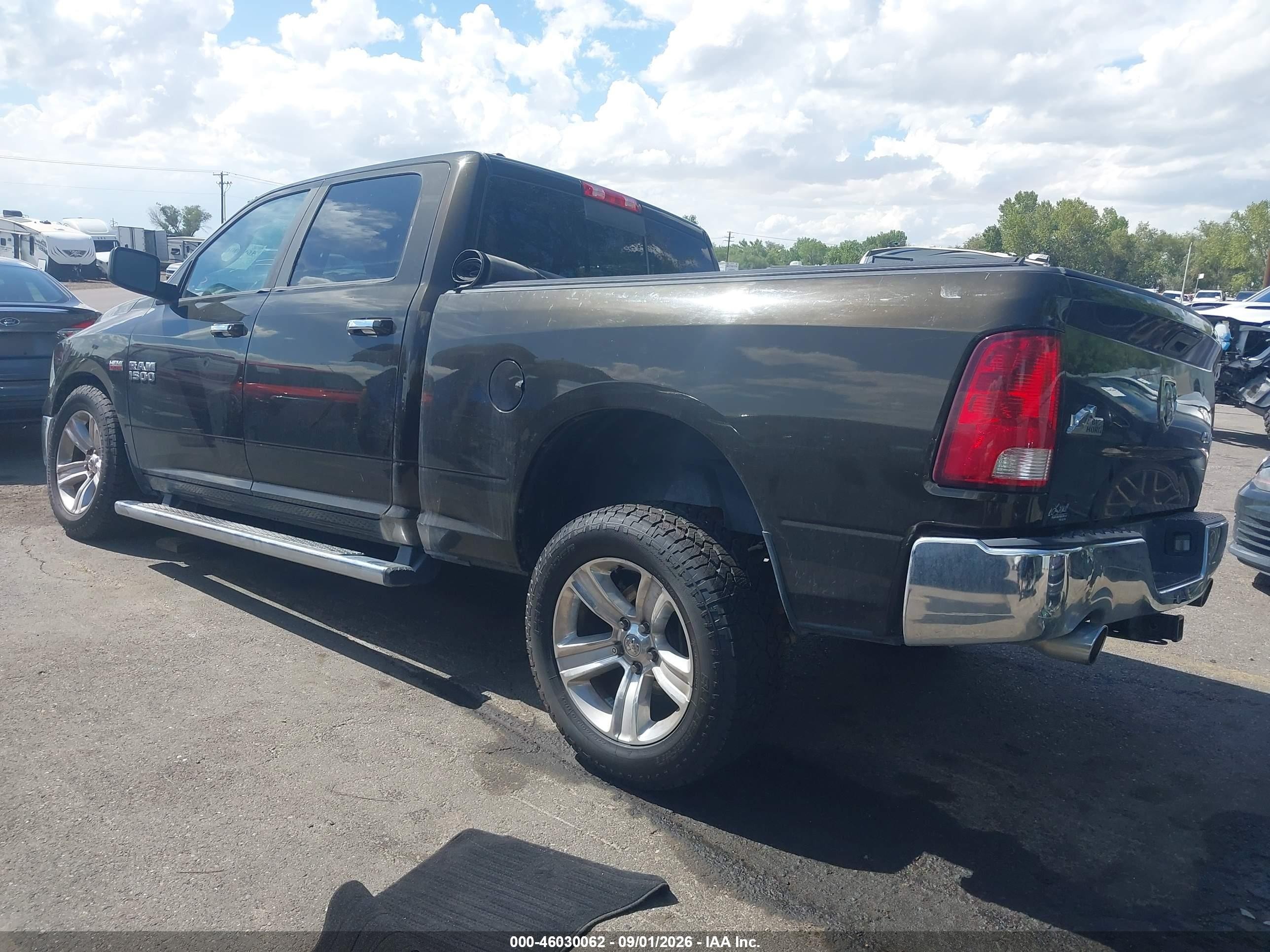 2014 Ram 1500 Big Horn Brown vin: 1C6RR7TT2ES254145