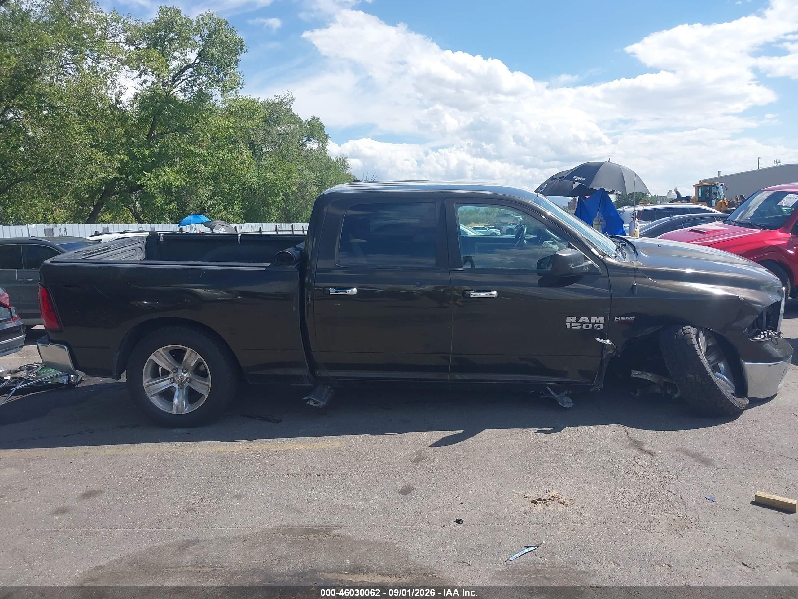 2014 Ram 1500 Big Horn Brown vin: 1C6RR7TT2ES254145