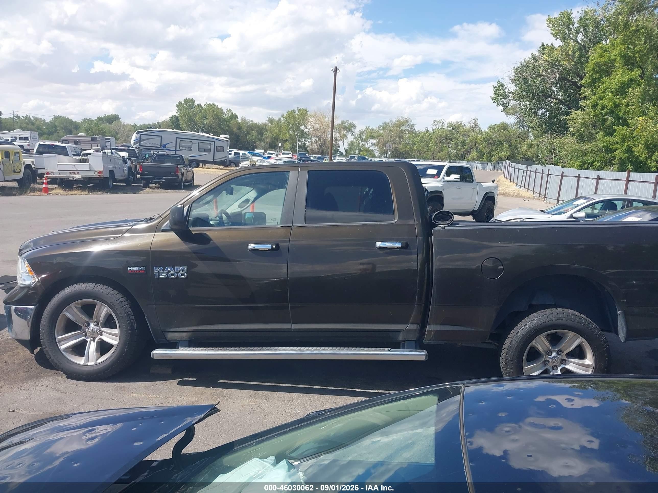 2014 Ram 1500 Big Horn Brown vin: 1C6RR7TT2ES254145