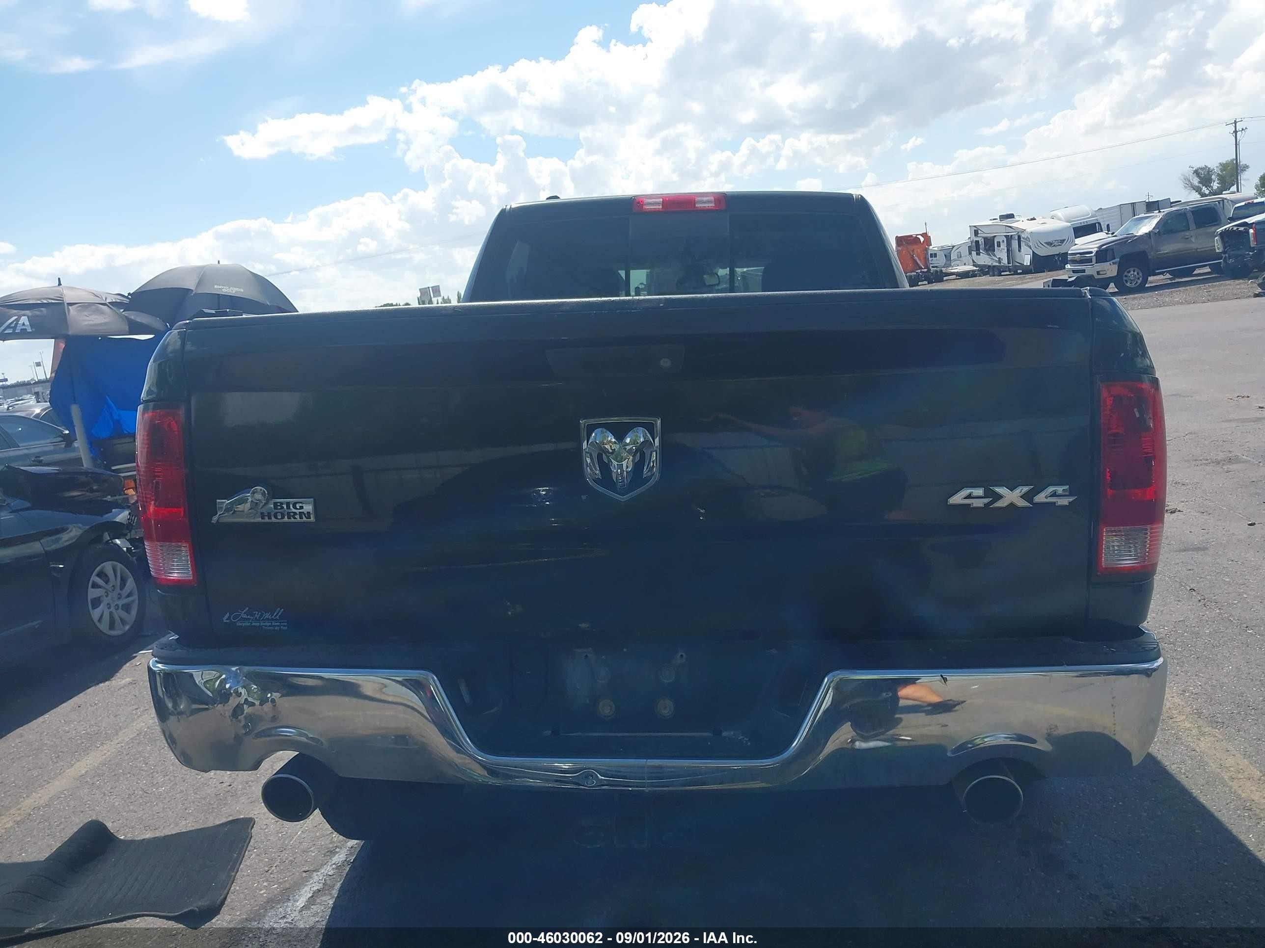 2014 Ram 1500 Big Horn Brown vin: 1C6RR7TT2ES254145