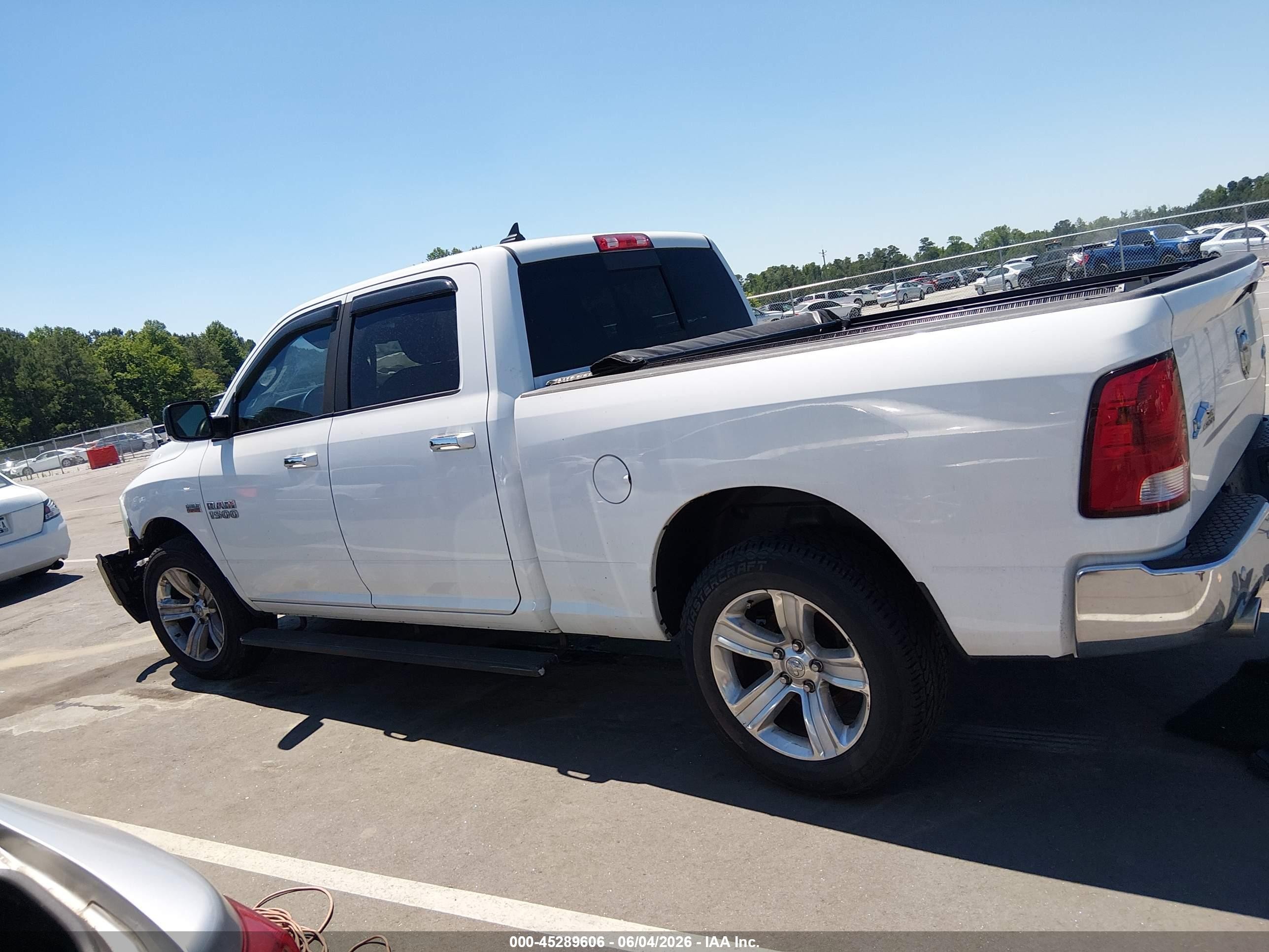 2014 Ram 1500 Big Horn White vin: 1C6RR7TT2ES369859
