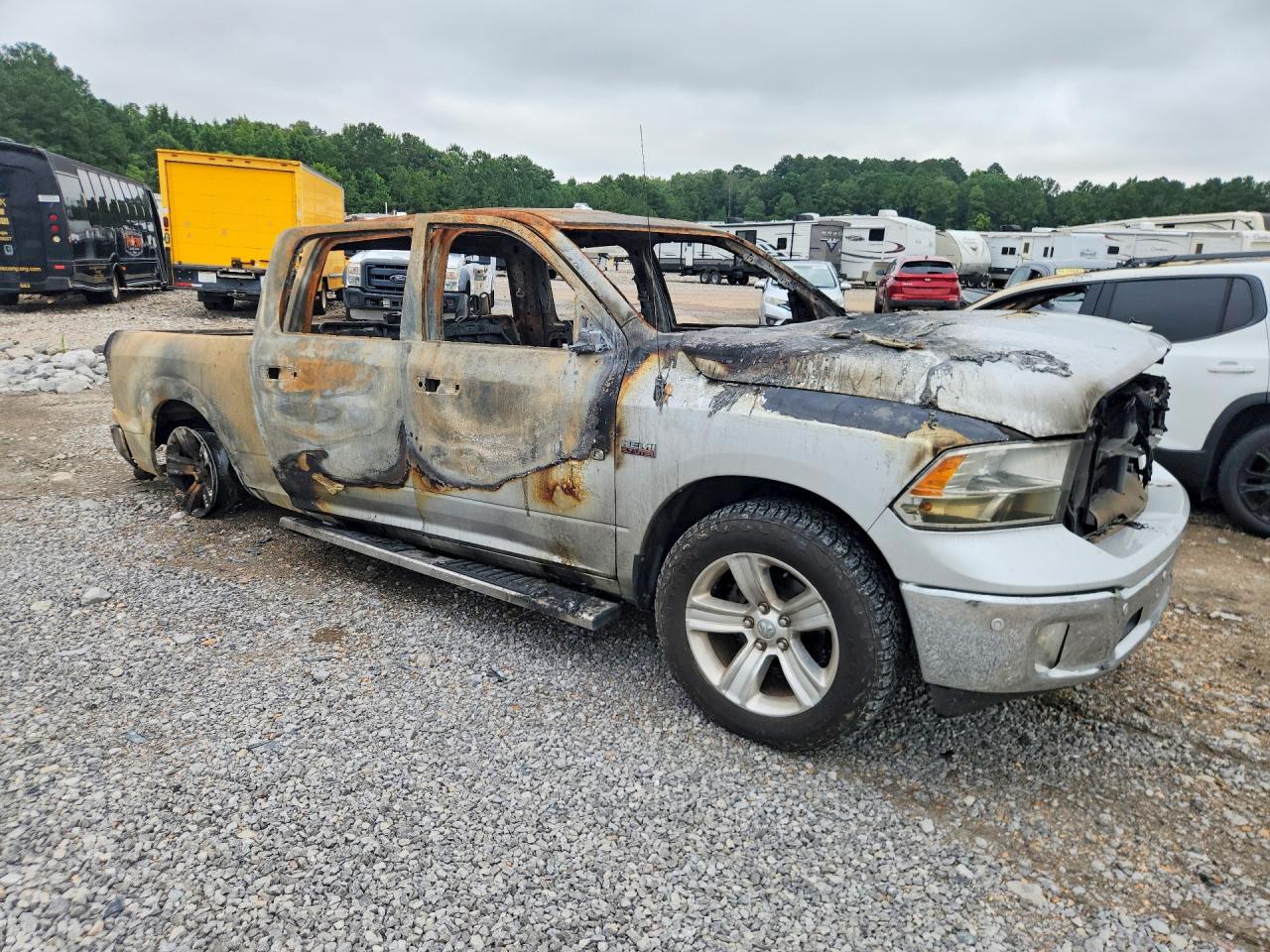2014 Ram 1500 Slt Burn vin: 1C6RR7TT3ES342444