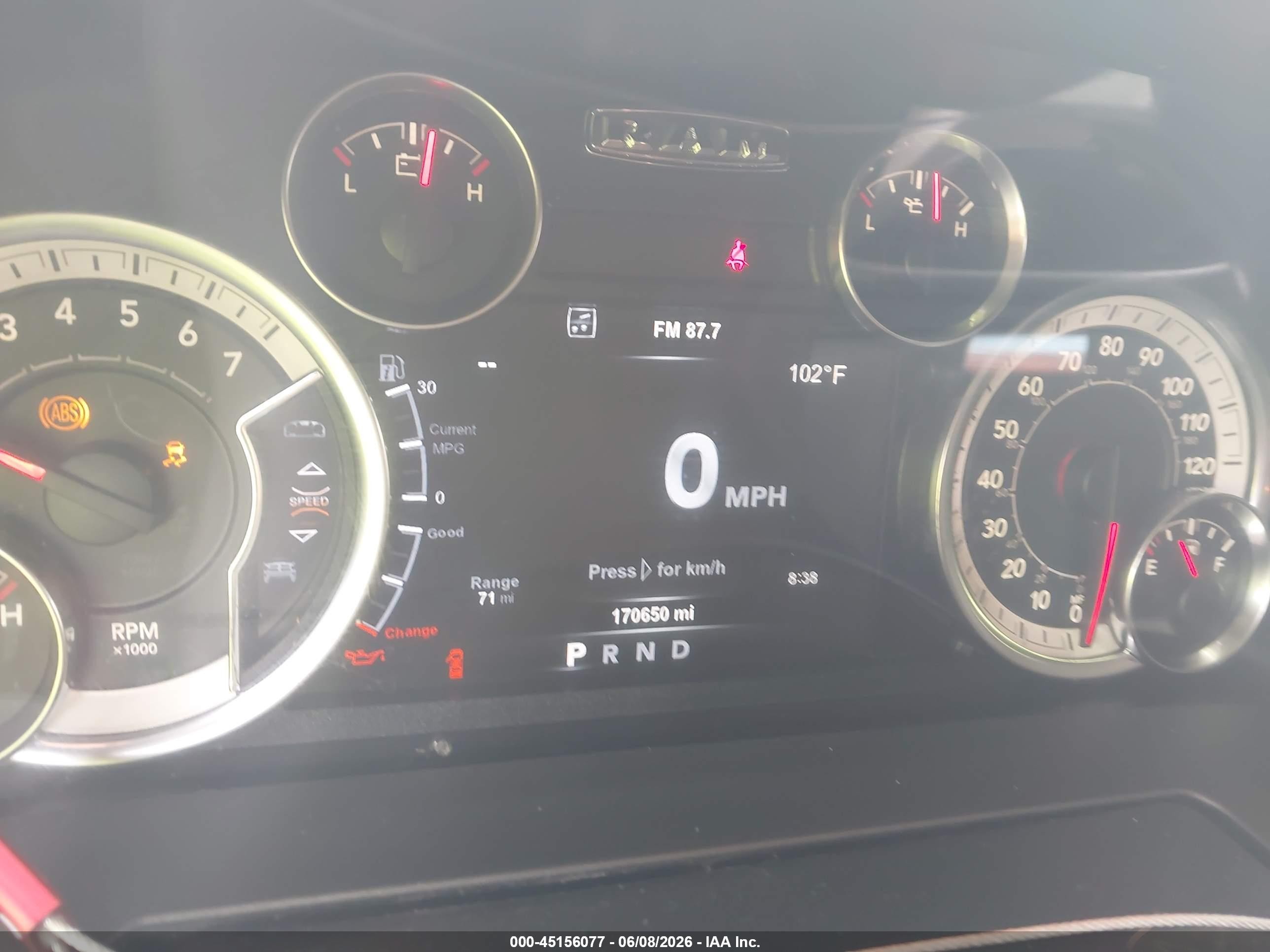 2018 Ram 1500   Серый vin: 1C6RR7TT3JS254293