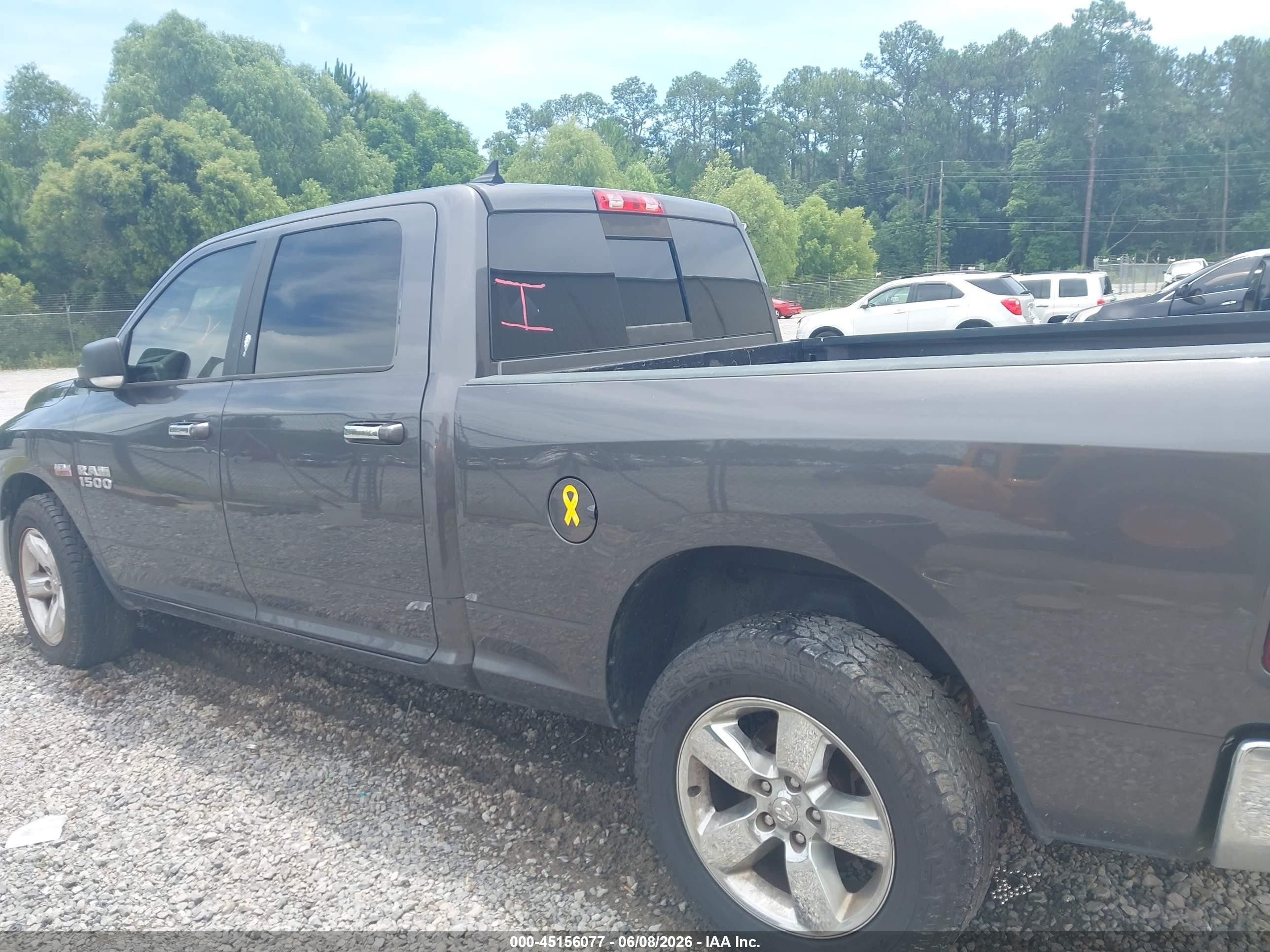 2018 Ram 1500   Серый vin: 1C6RR7TT3JS254293