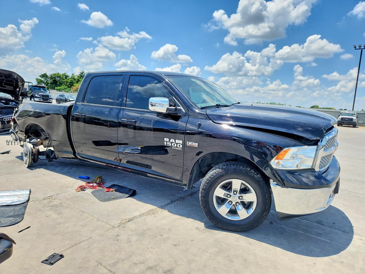 2020 Ram 1500 Classic Slt Black vin: 1C6RR7TT3LS112089