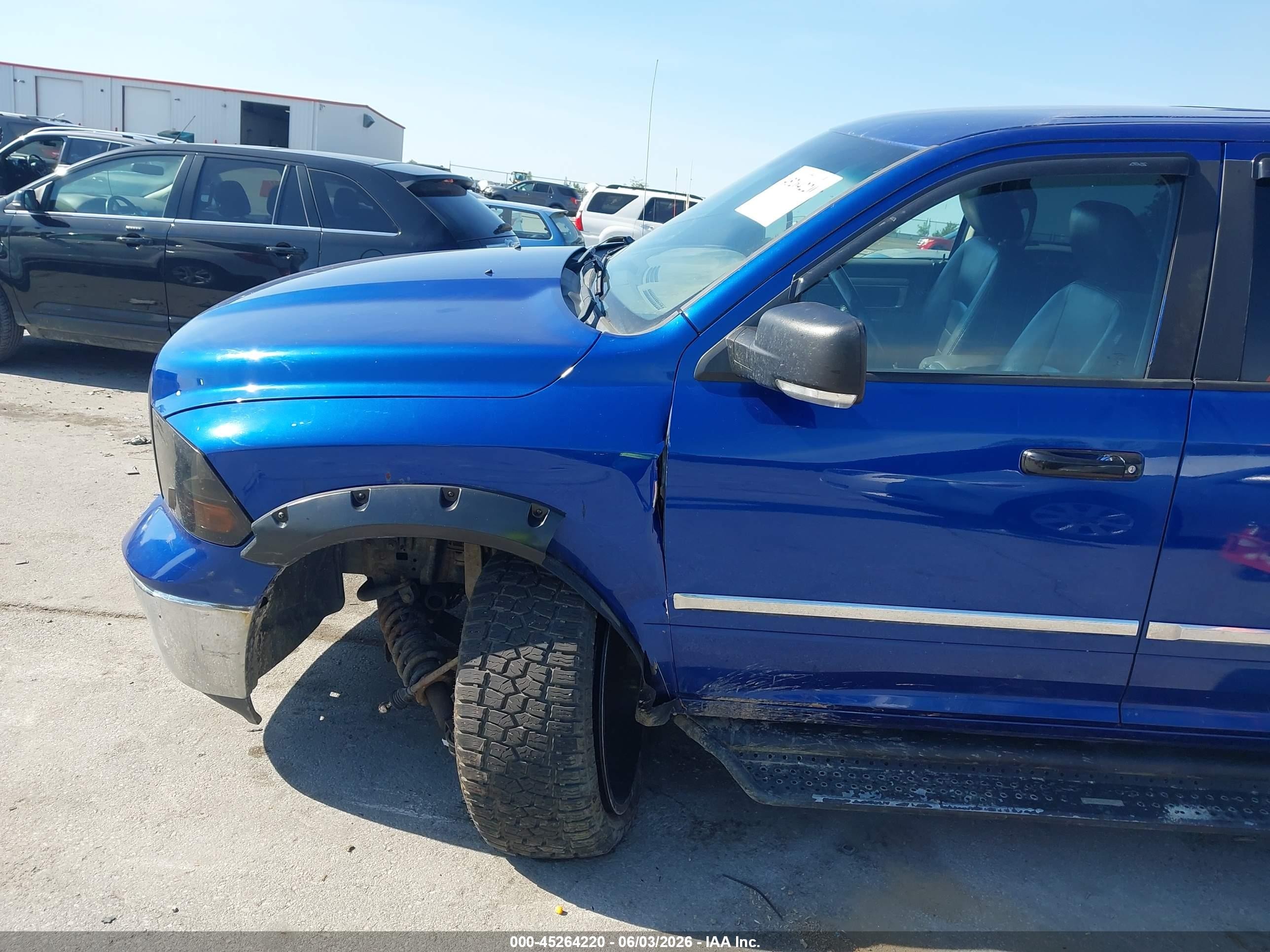 2014 Ram 1500 Big Horn Blue vin: 1C6RR7TT4ES309226