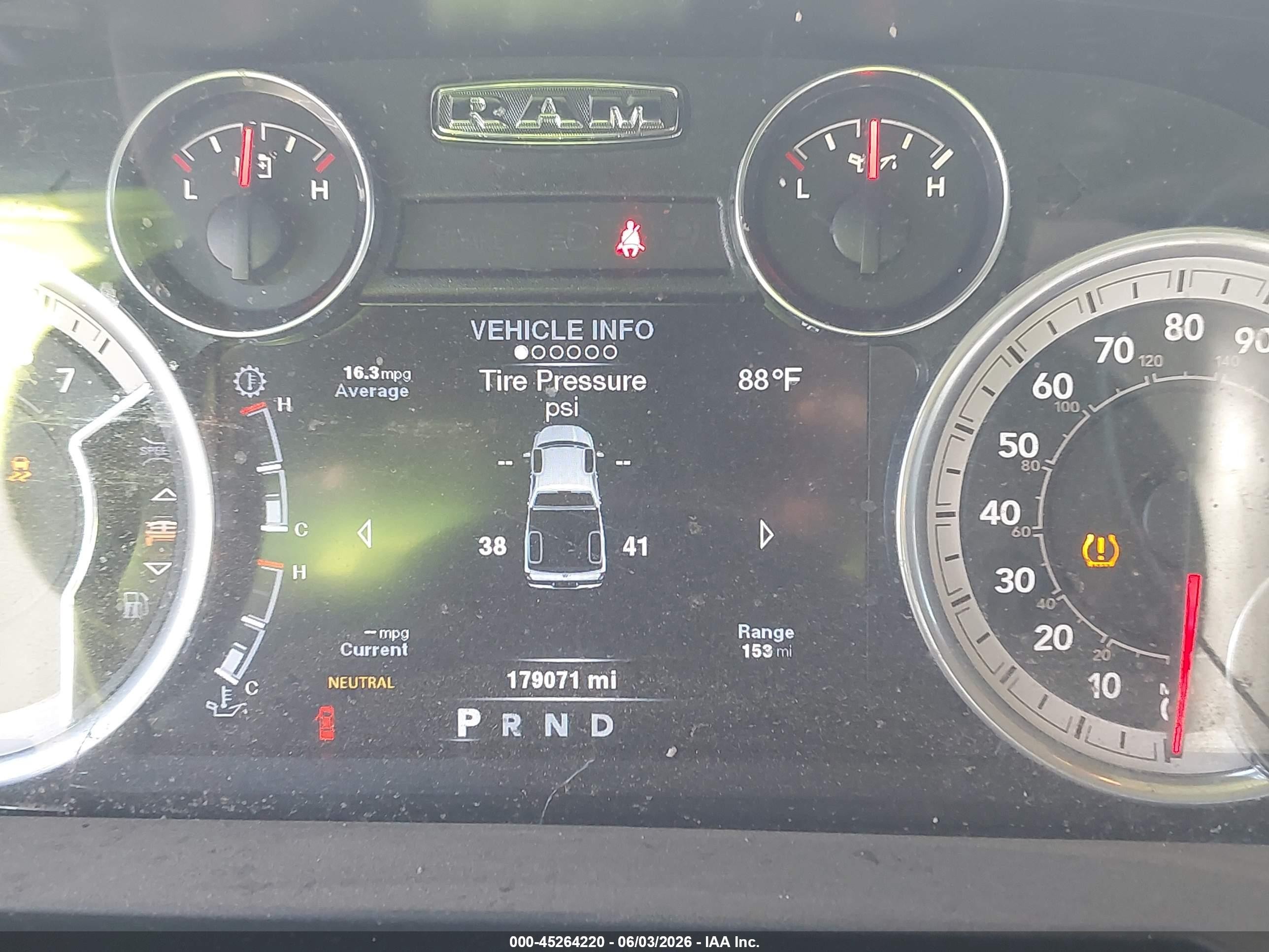 2014 Ram 1500 Big Horn Blue vin: 1C6RR7TT4ES309226