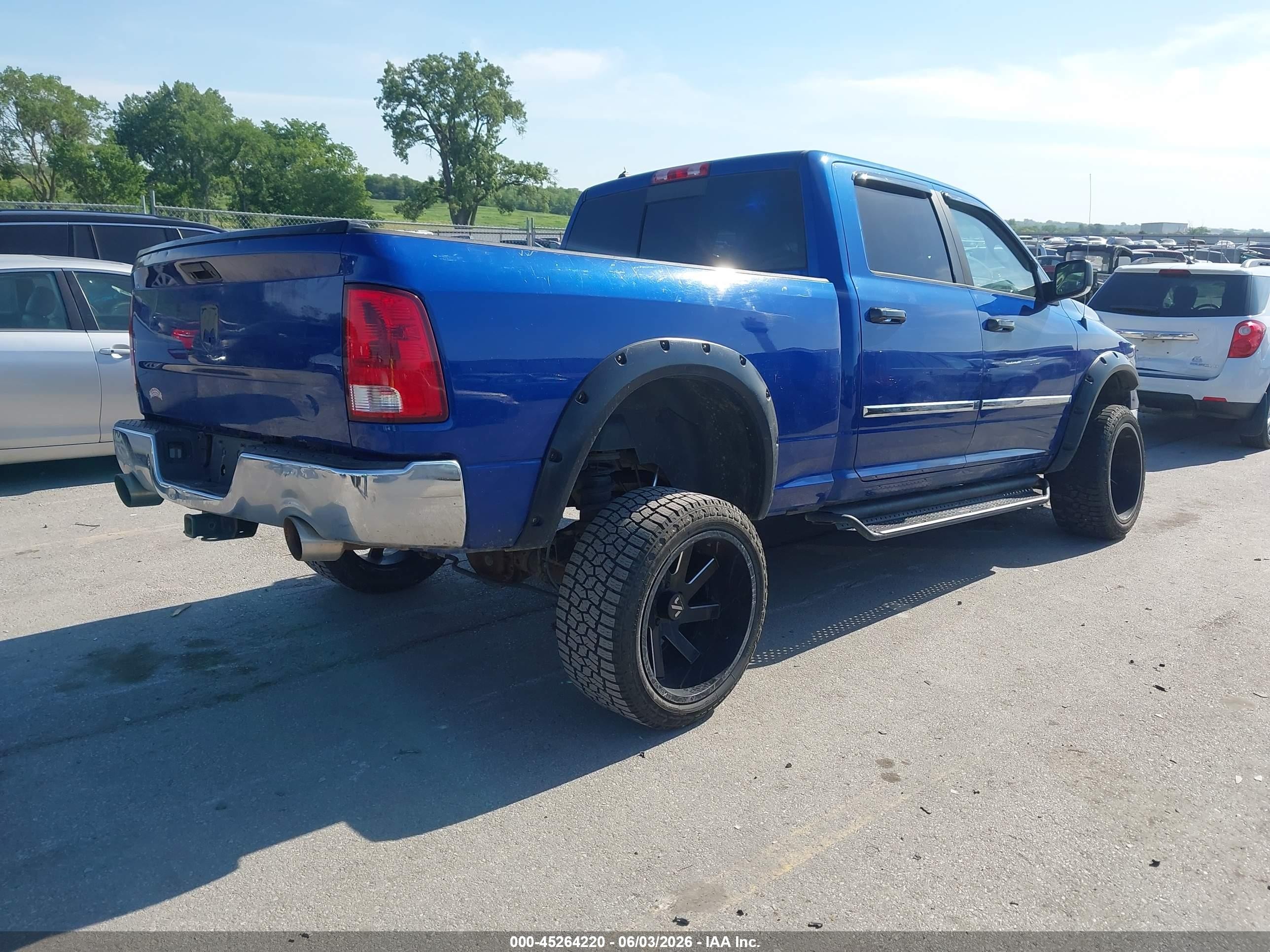 2014 Ram 1500 Big Horn Blue vin: 1C6RR7TT4ES309226