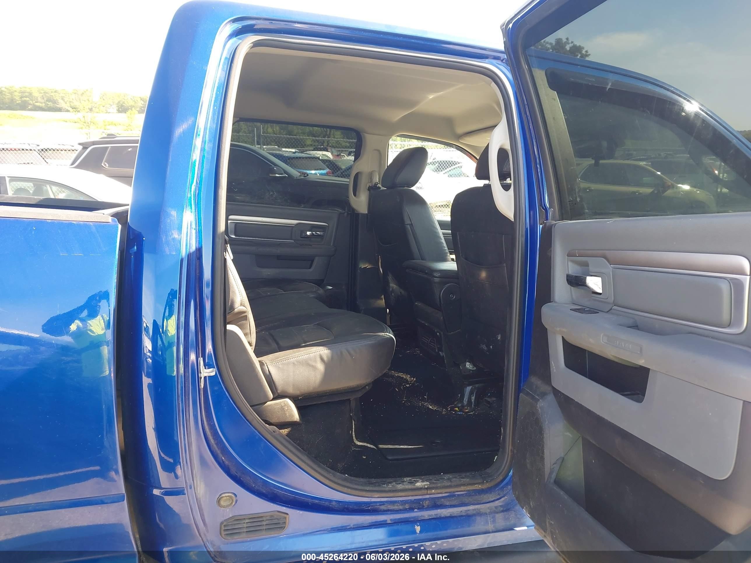 2014 Ram 1500 Big Horn Blue vin: 1C6RR7TT4ES309226