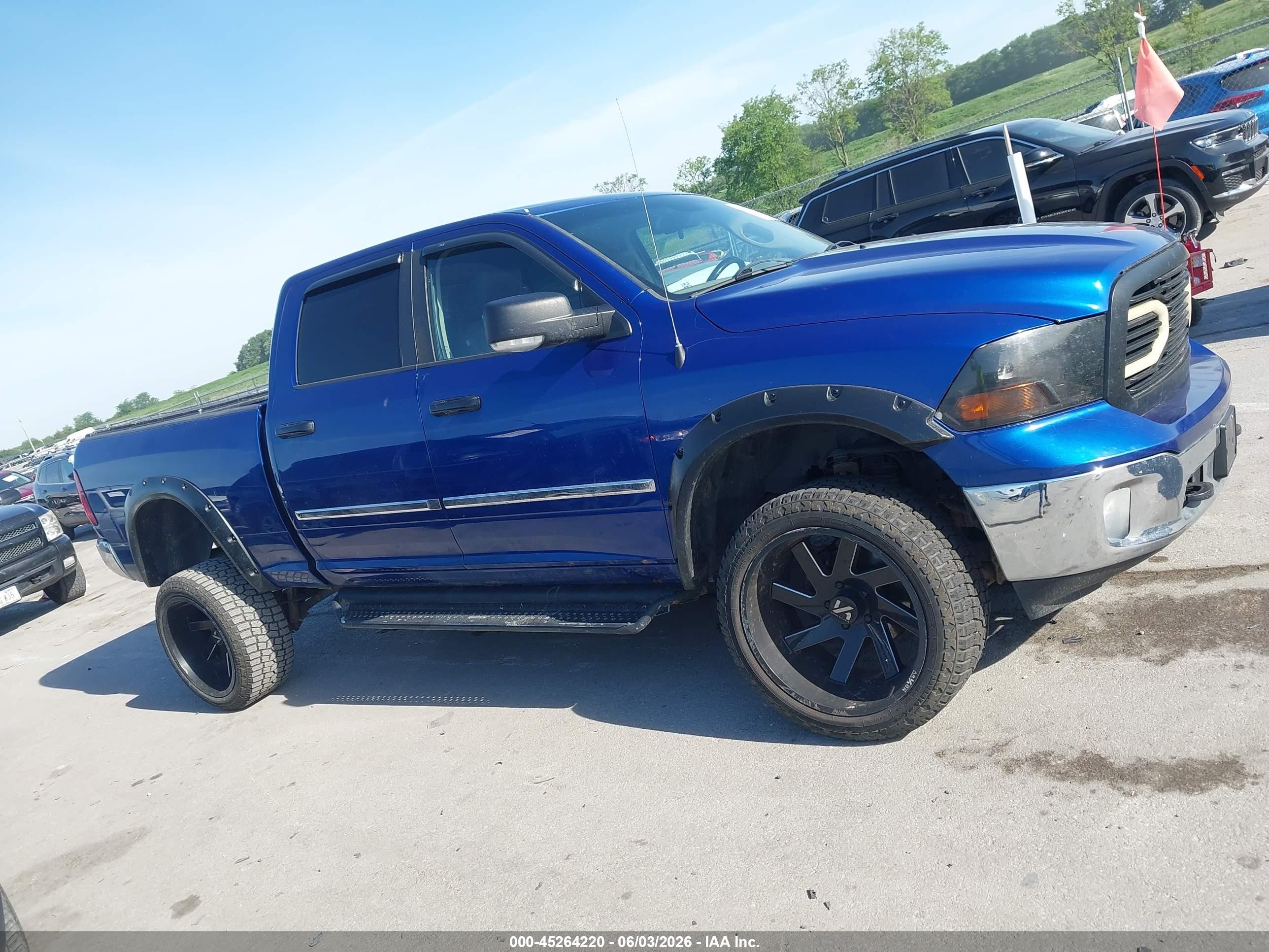 2014 Ram 1500 Big Horn Blue vin: 1C6RR7TT4ES309226