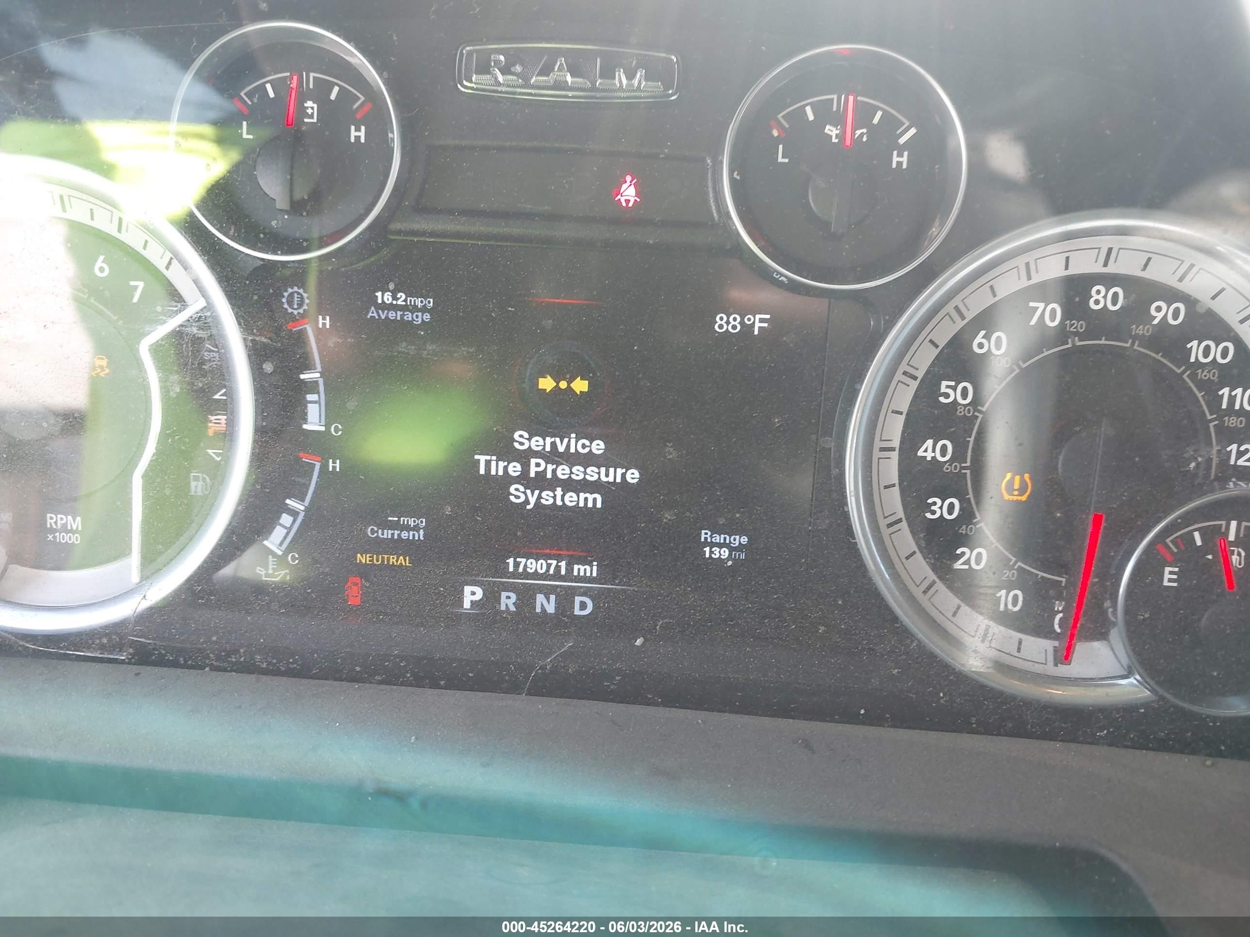 2014 Ram 1500 Big Horn Blue vin: 1C6RR7TT4ES309226