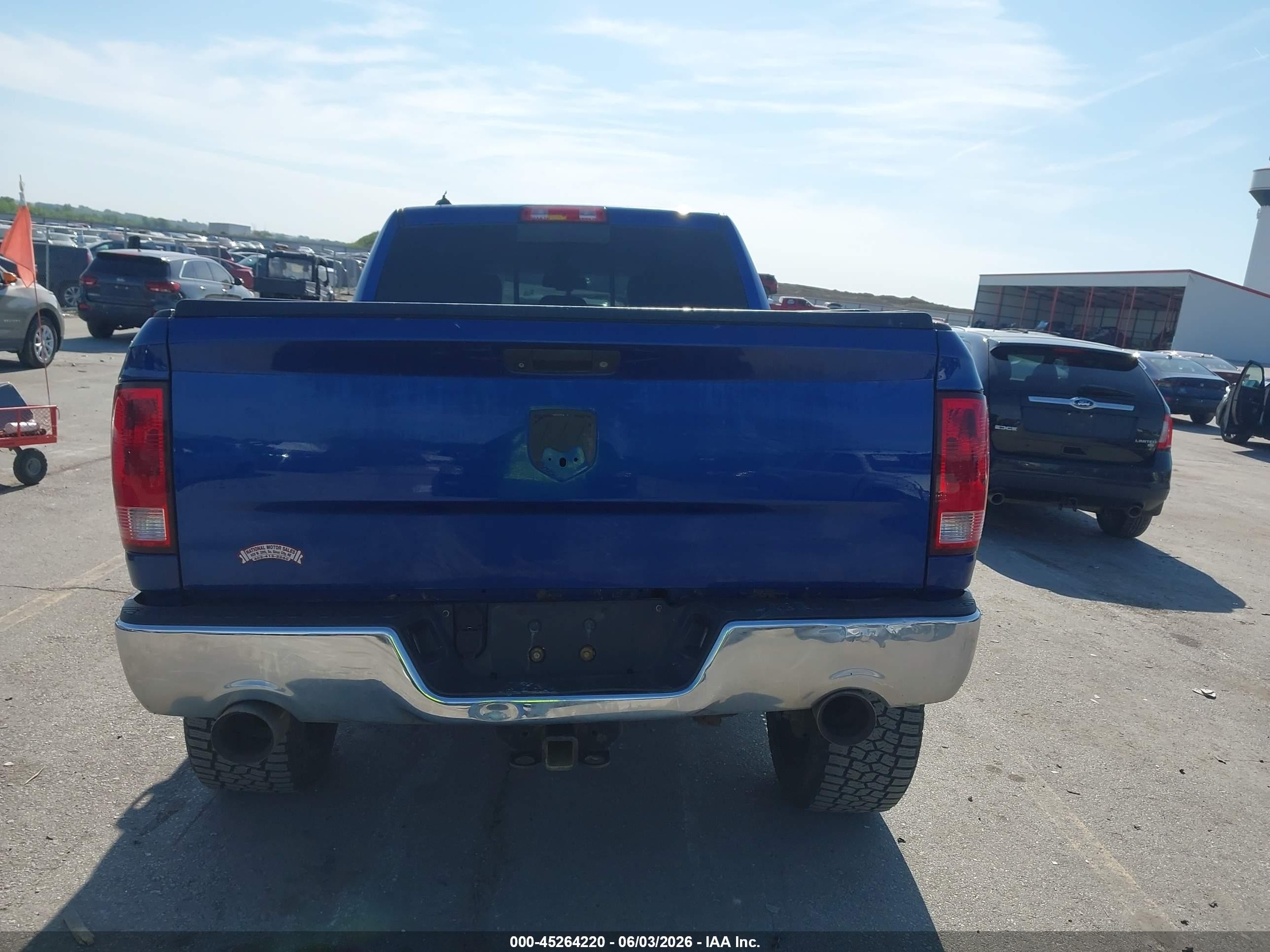 2014 Ram 1500 Big Horn Blue vin: 1C6RR7TT4ES309226