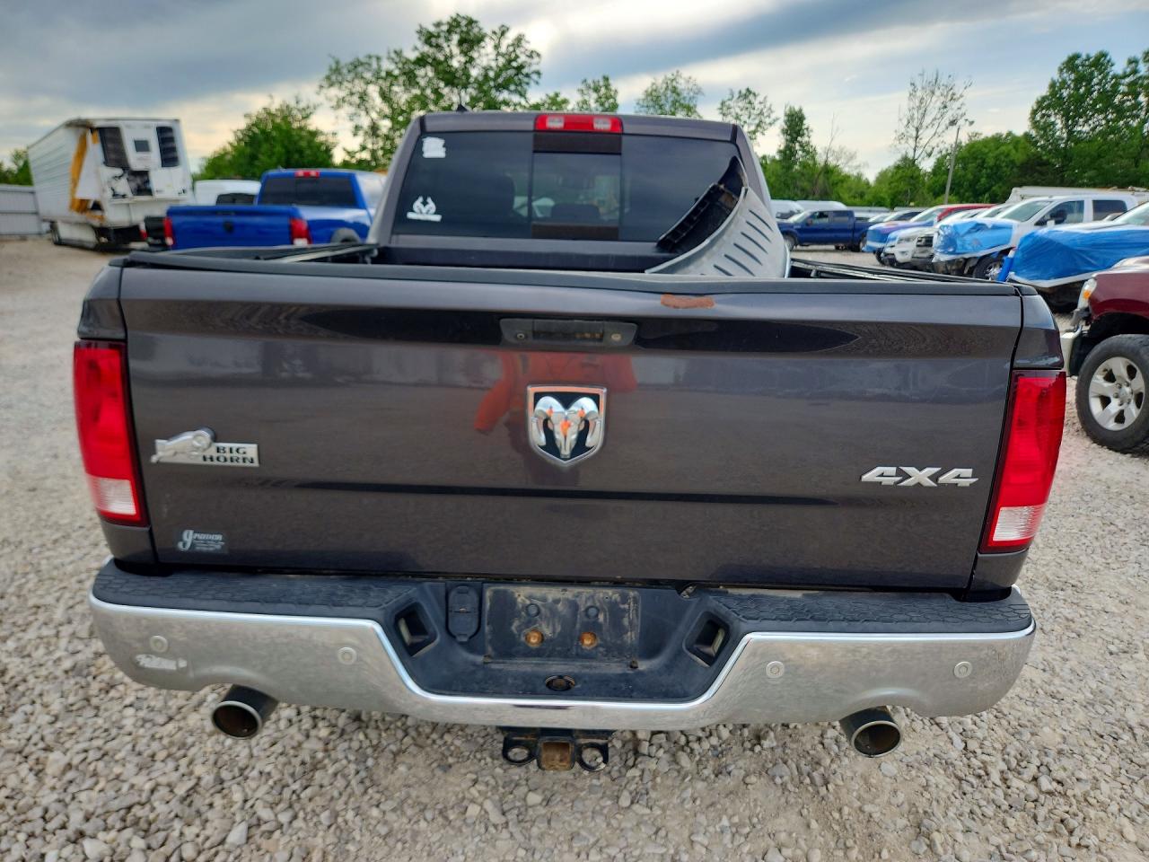2015 Ram 1500 Slt Charcoal vin: 1C6RR7TT4FS584810