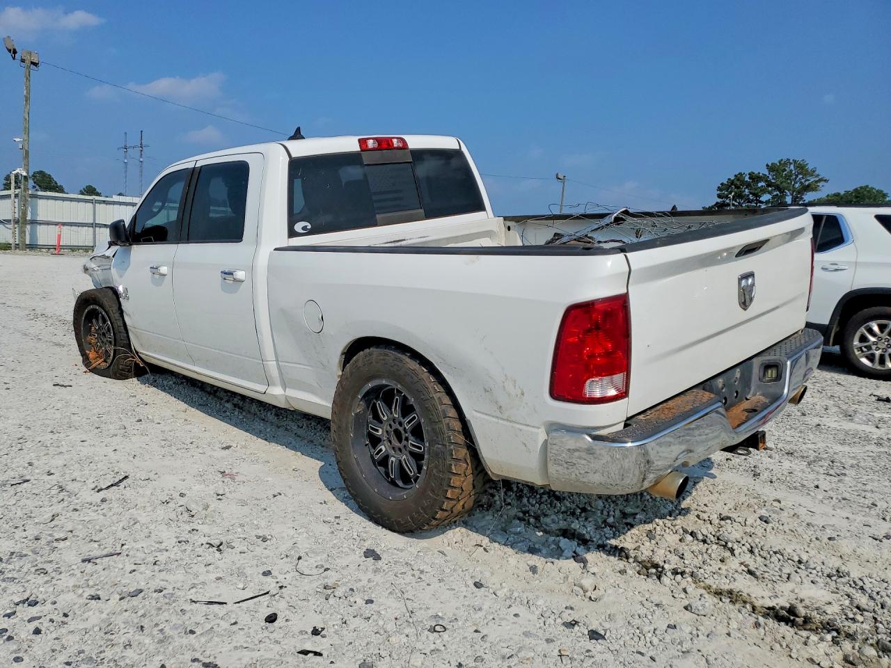 2015 Ram 1500 Slt White vin: 1C6RR7TT4FS784277