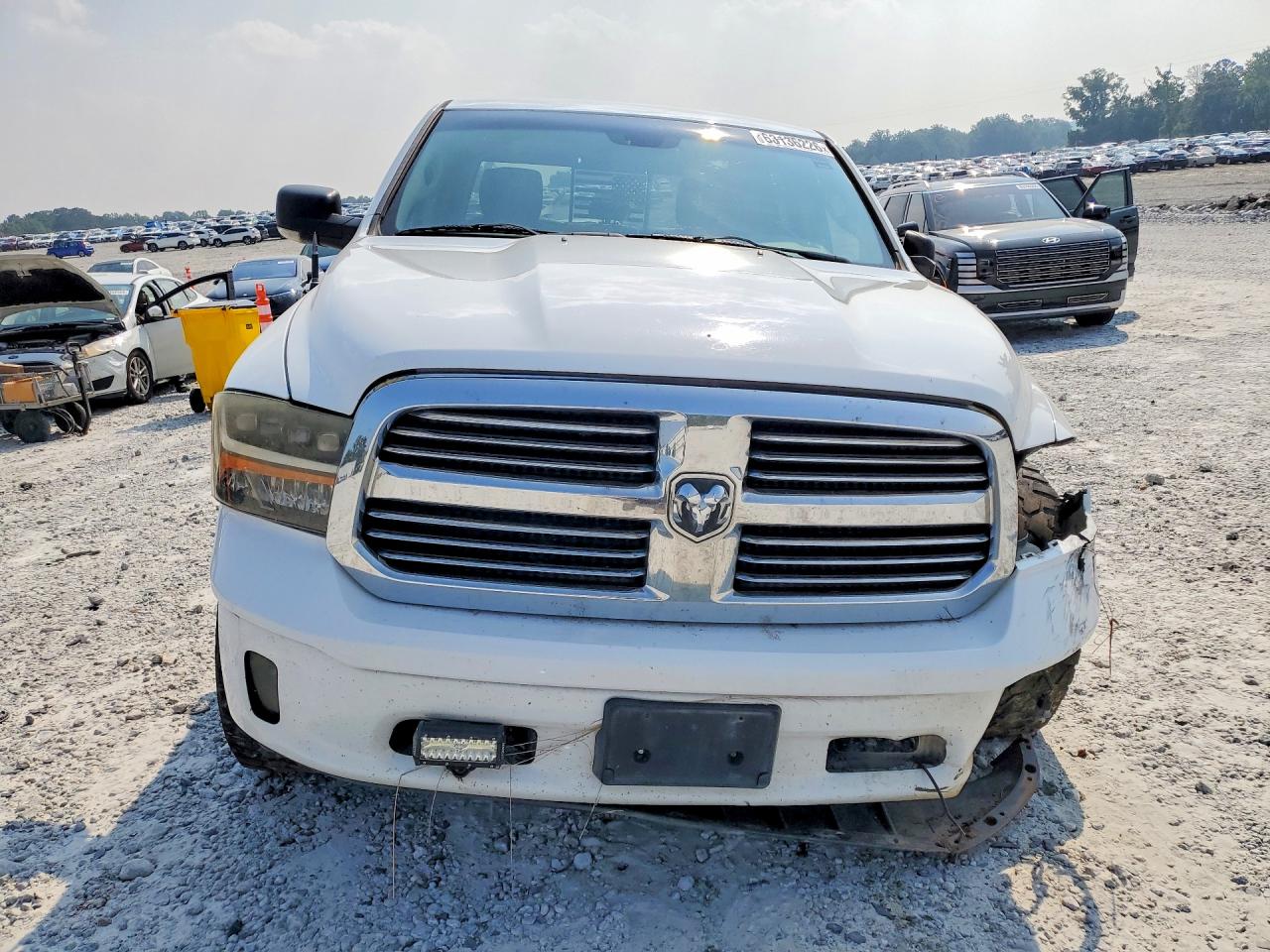2015 Ram 1500 Slt White vin: 1C6RR7TT4FS784277