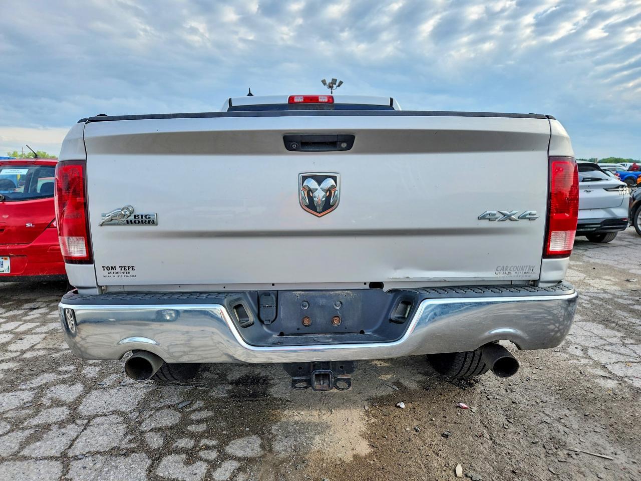 2014 Ram 1500 Slt Silver vin: 1C6RR7TT6ES260739