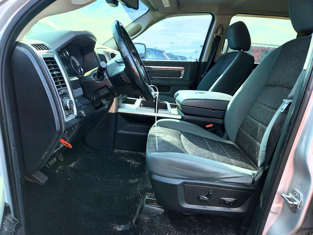 2014 Ram 1500 Slt Silver vin: 1C6RR7TT6ES260739