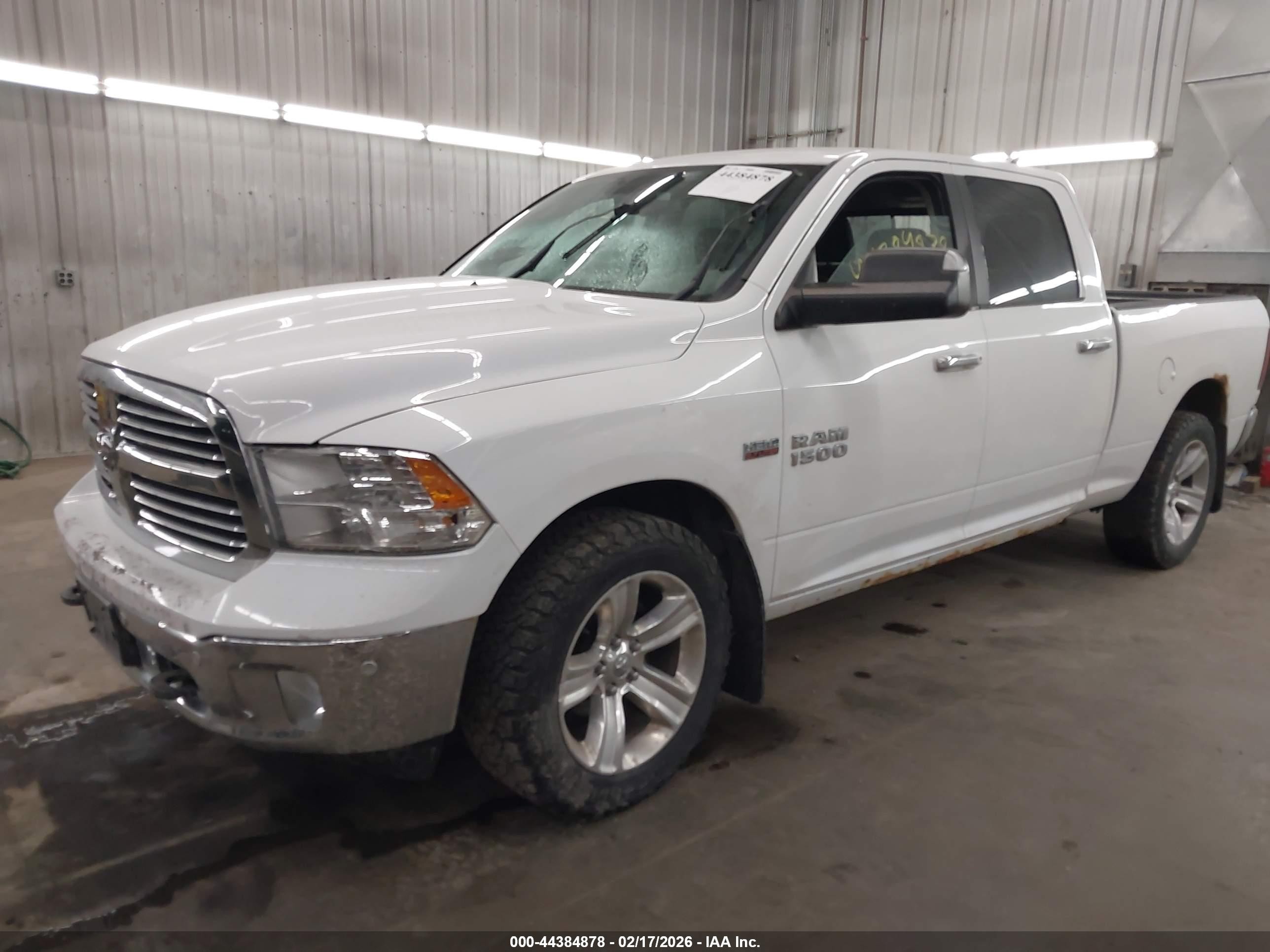 2014 Ram 1500 Big Horn Белый vin: 1C6RR7TT6ES265987