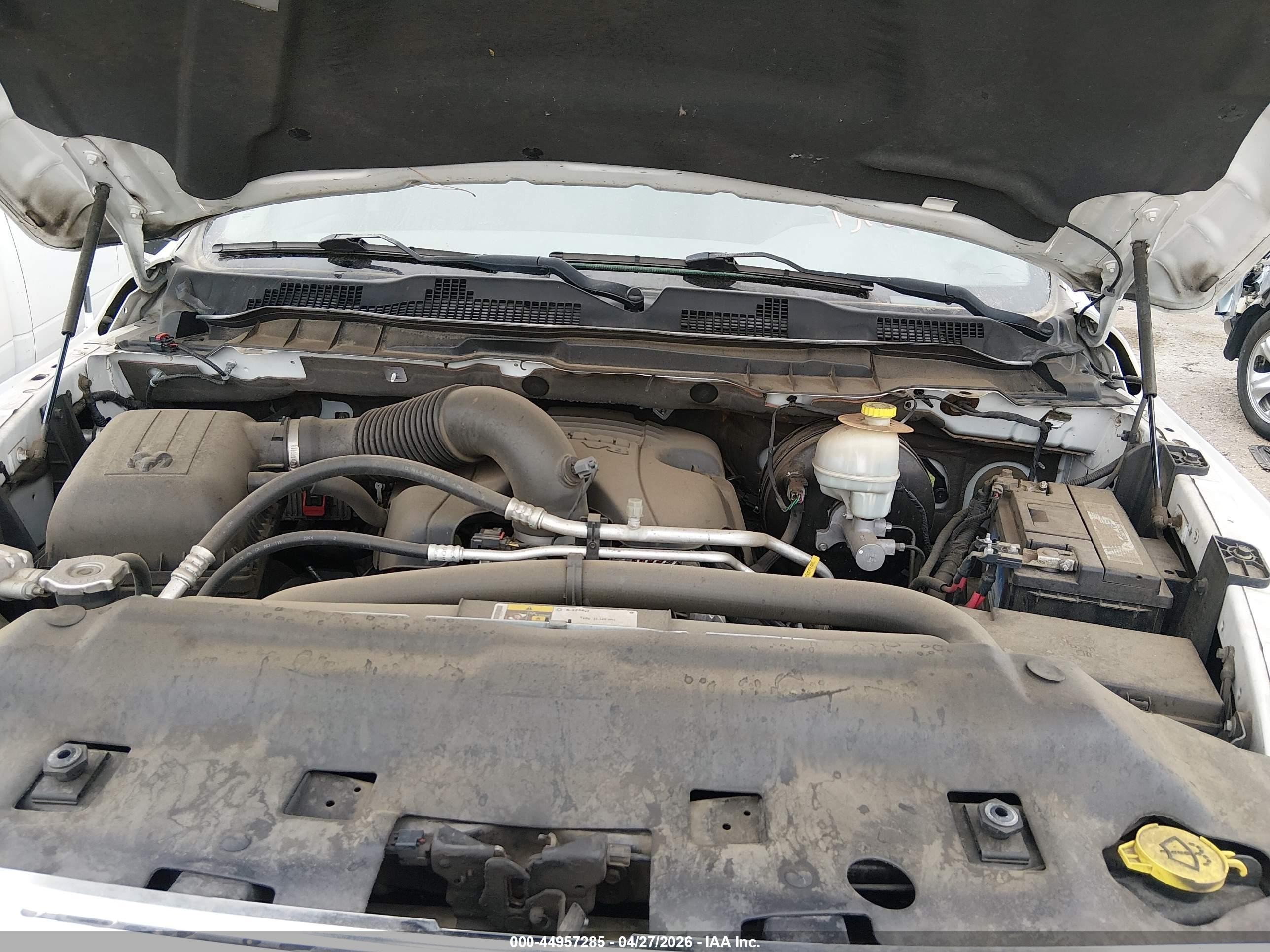 2014 Ram 1500 Slt White vin: 1C6RR7TT6ES474968