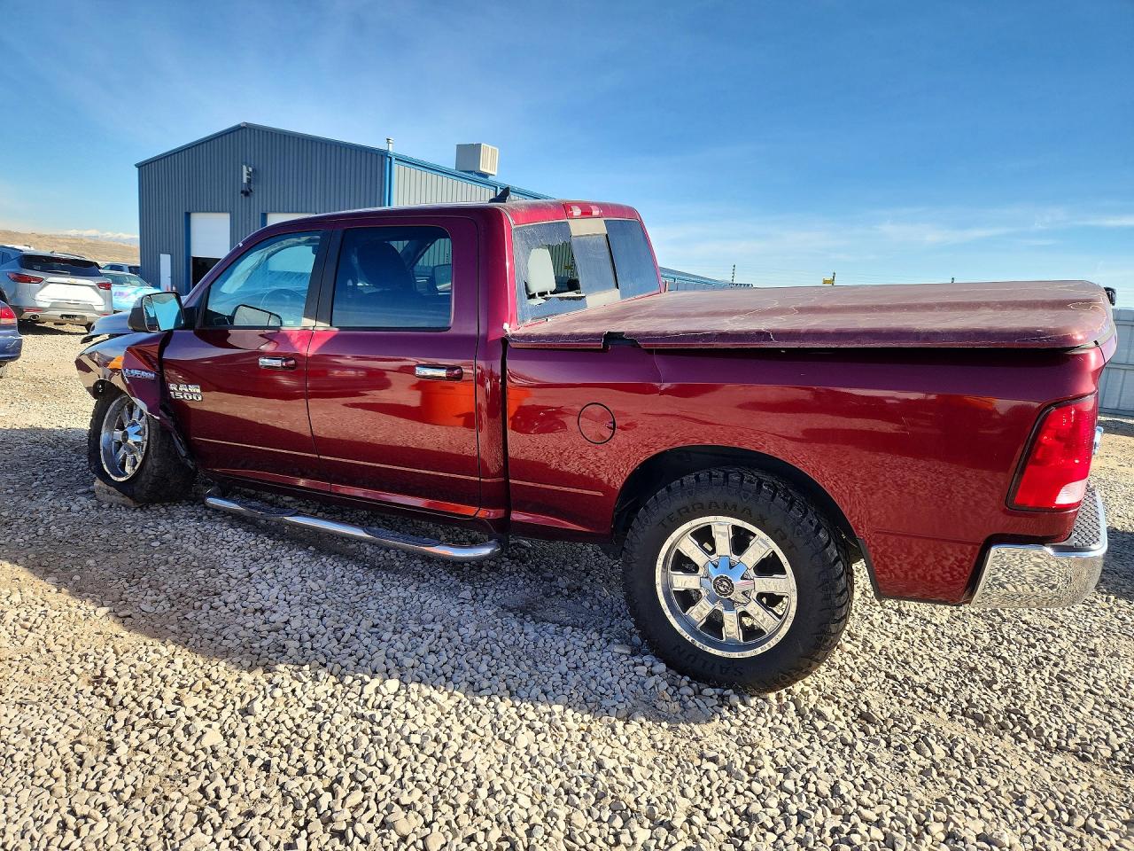 2018 Ram 1500 Slt Бордовый vin: 1C6RR7TT6JS152454