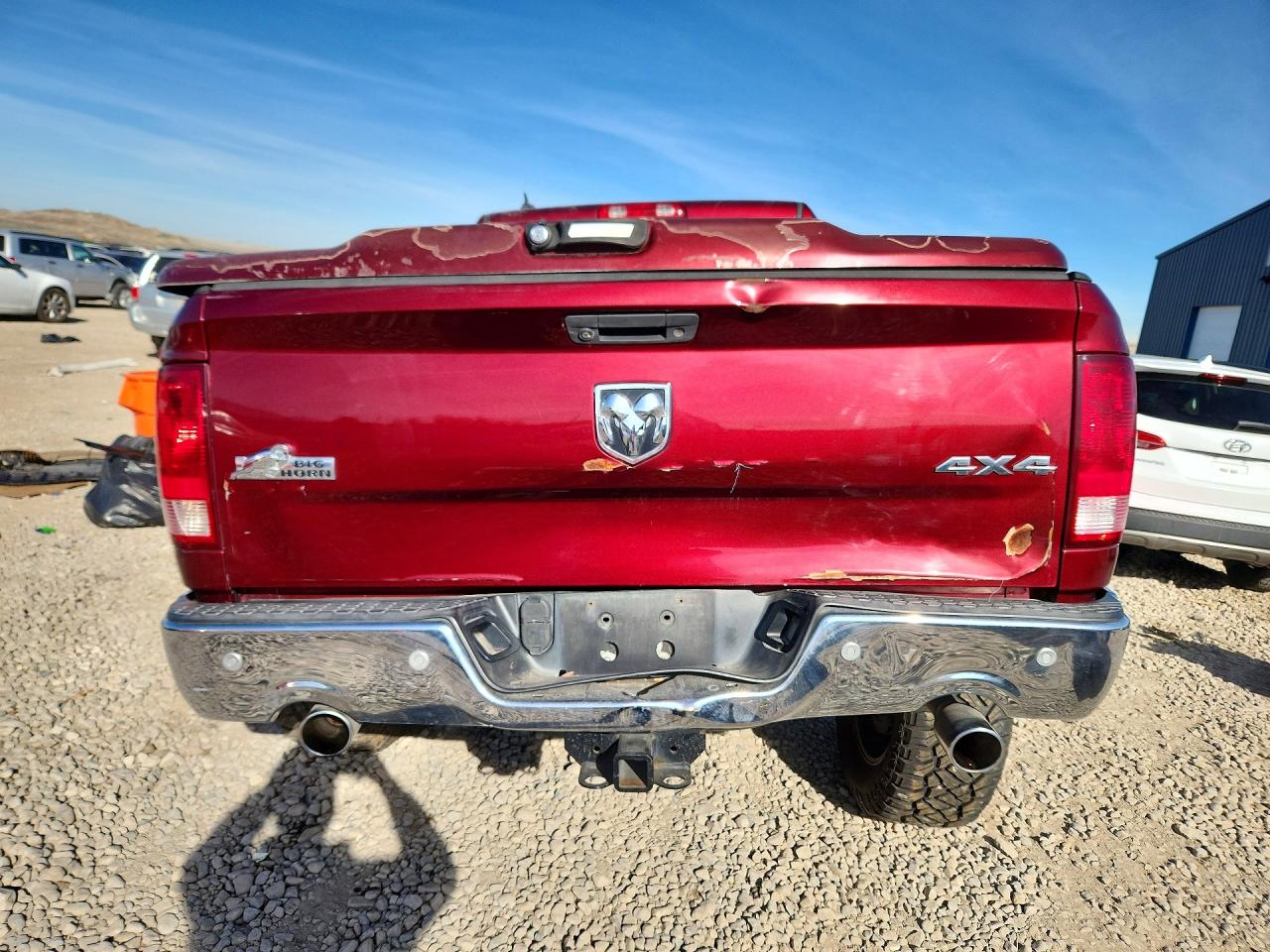 2018 Ram 1500 Slt Бордовый vin: 1C6RR7TT6JS152454