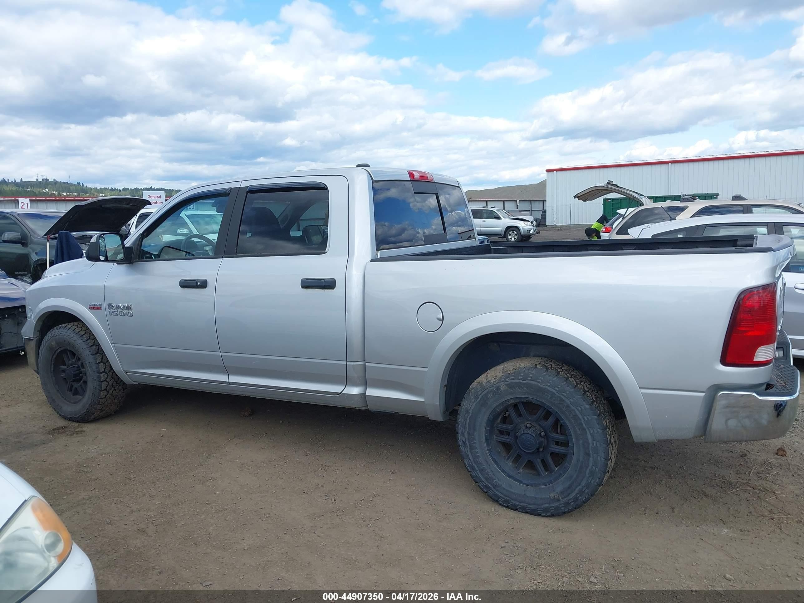 2014 Ram 1500 Slt Pewter vin: 1C6RR7TT7ES439999
