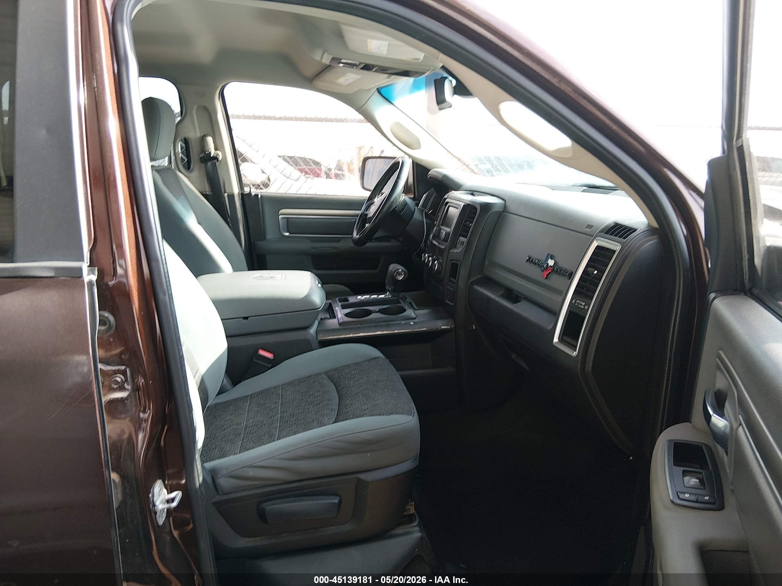 2013 Ram 1500 Lone Star Коричневый vin: 1C6RR7TT9DS662866