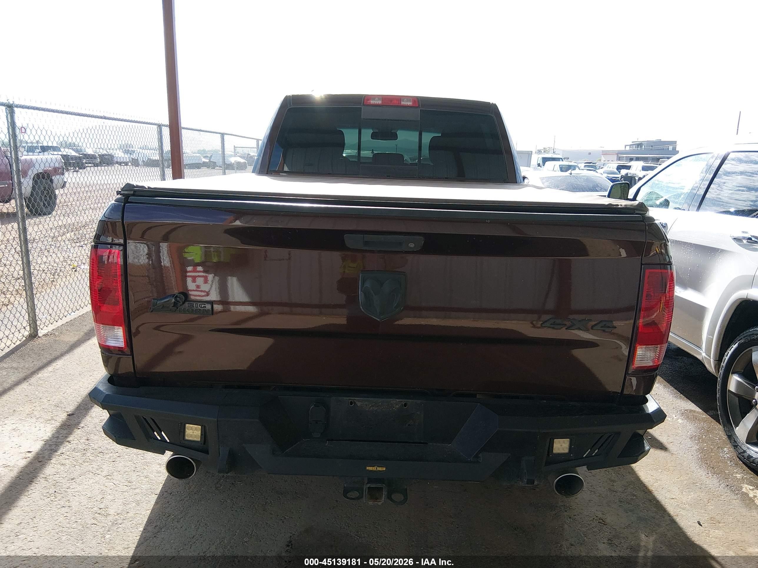 2013 Ram 1500 Lone Star Коричневый vin: 1C6RR7TT9DS662866