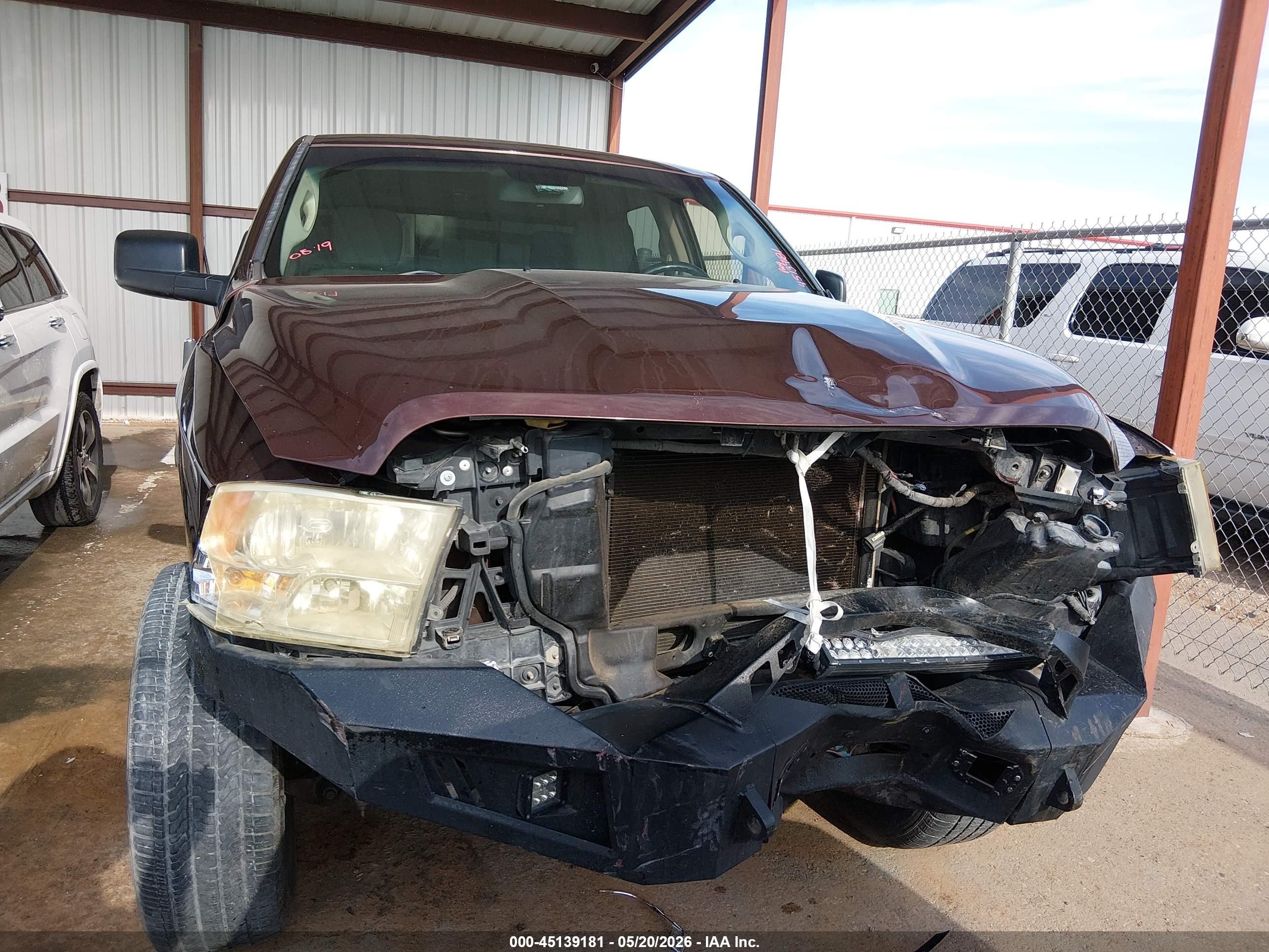2013 Ram 1500 Lone Star Коричневый vin: 1C6RR7TT9DS662866