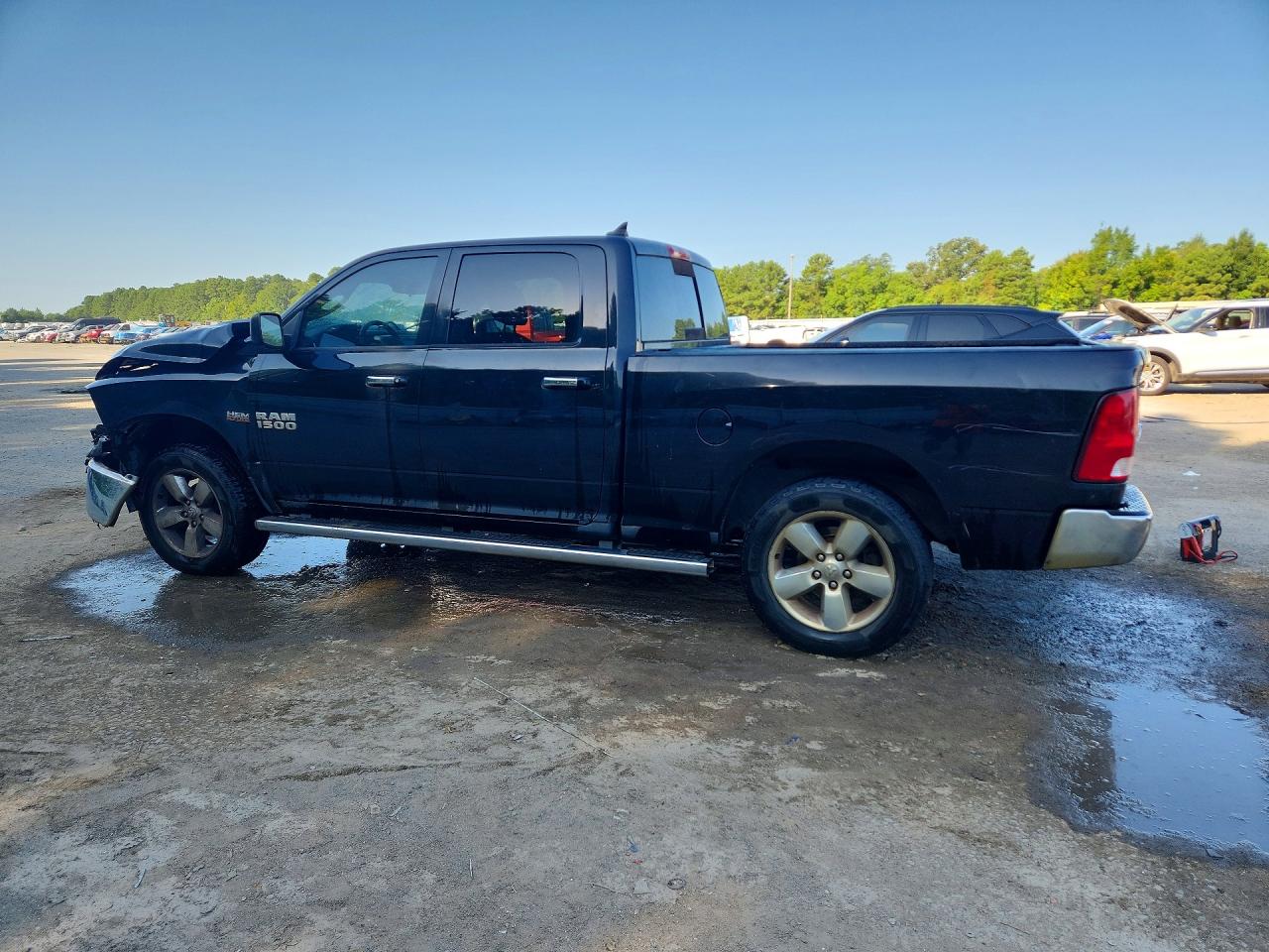 2015 Ram 1500 Slt Black vin: 1C6RR7TT9FS672428