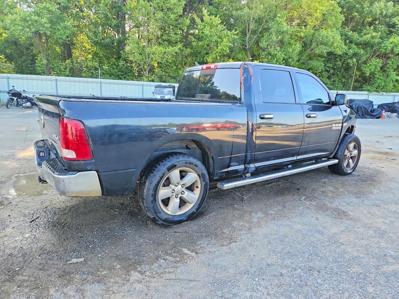 2015 Ram 1500 Slt Black vin: 1C6RR7TT9FS672428