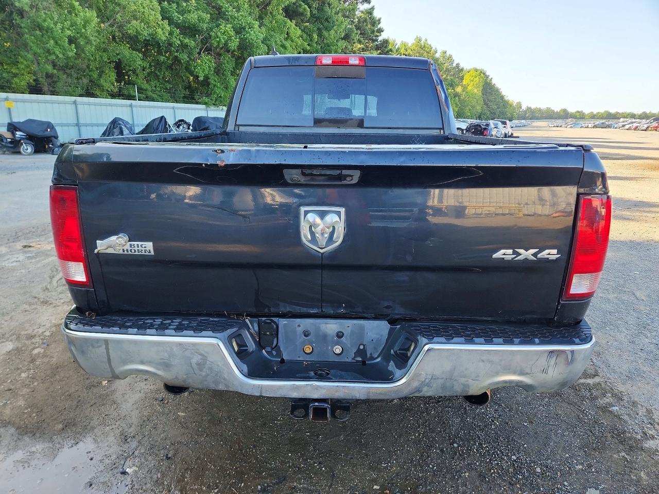 2015 Ram 1500 Slt Black vin: 1C6RR7TT9FS672428