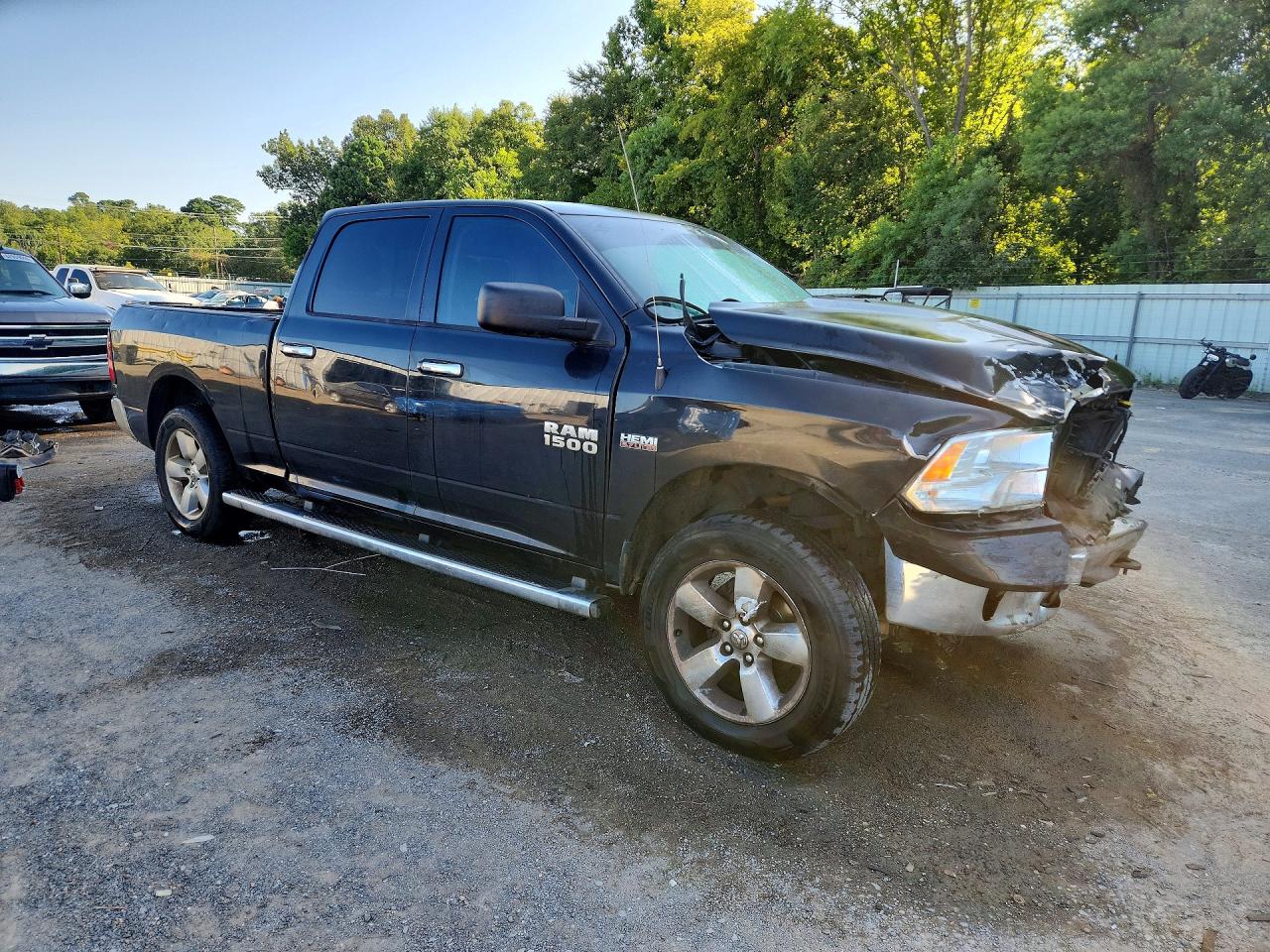 2015 Ram 1500 Slt Black vin: 1C6RR7TT9FS672428