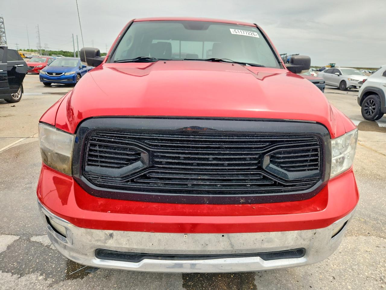 2013 Ram 1500 Slt Красный vin: 1C6RR7TTXDS662259