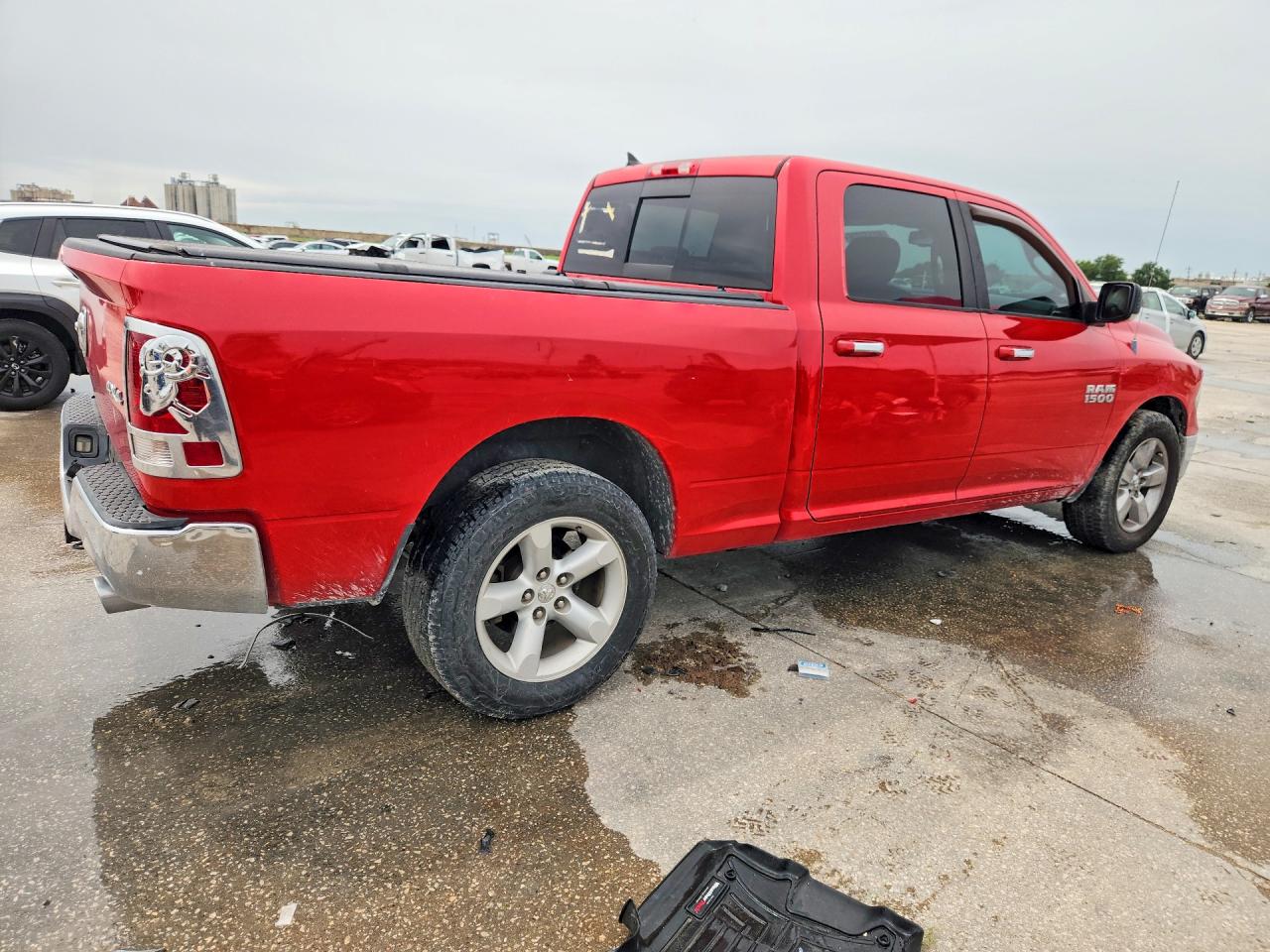 2013 Ram 1500 Slt Красный vin: 1C6RR7TTXDS662259