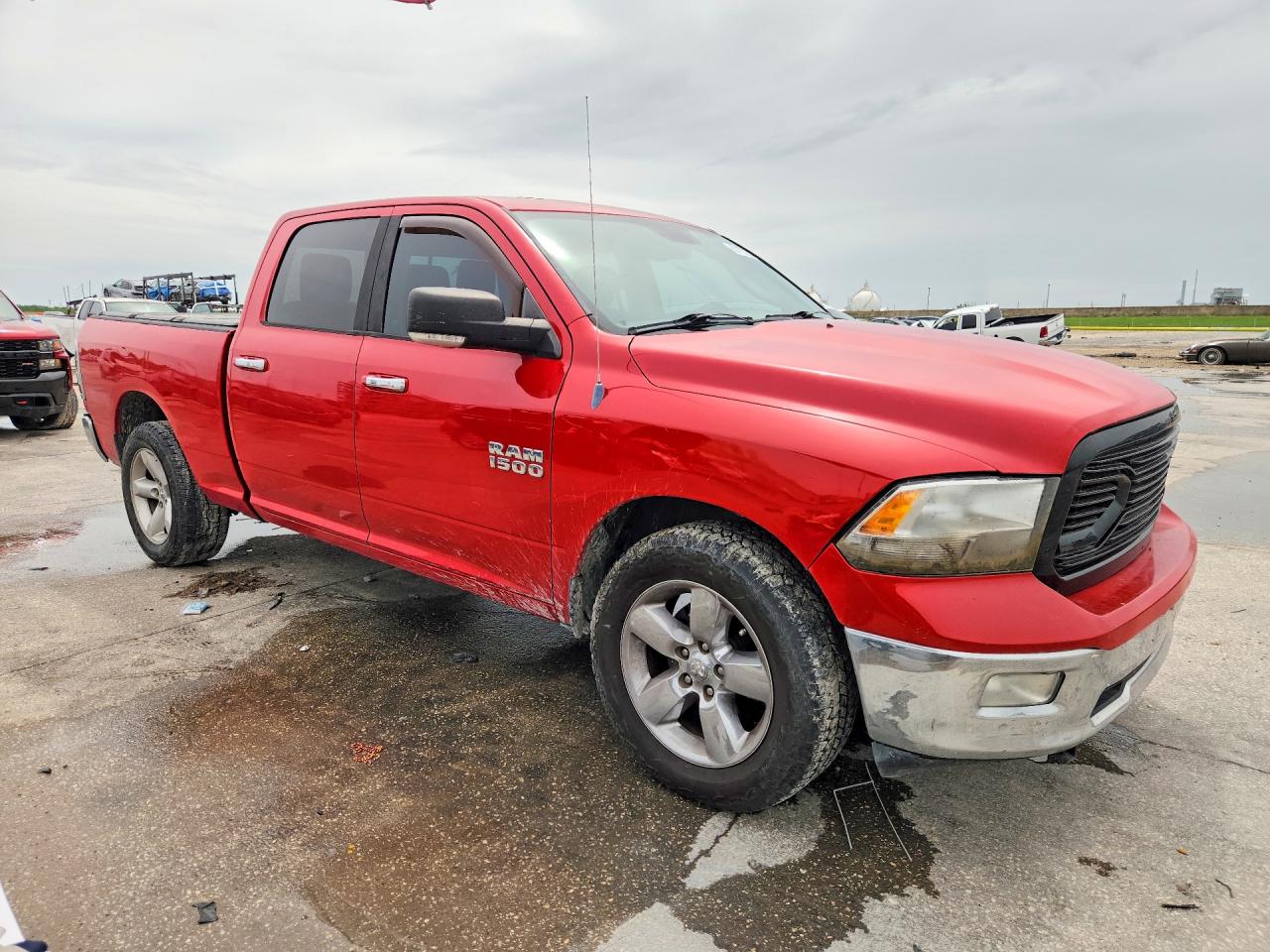 2013 Ram 1500 Slt Красный vin: 1C6RR7TTXDS662259