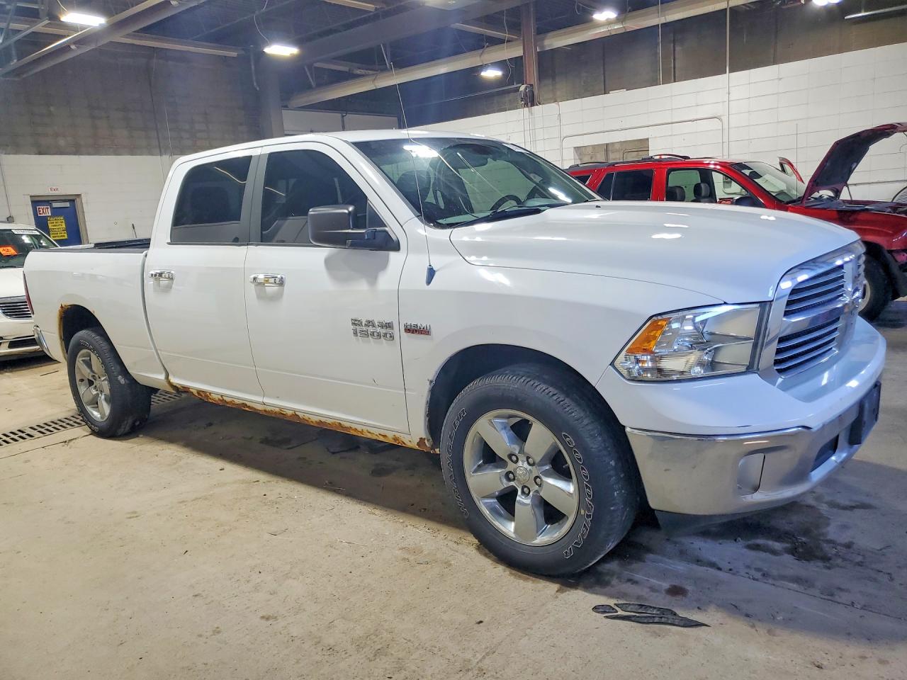 2013 Ram 1500 Slt White vin: 1C6RR7TTXDS662603