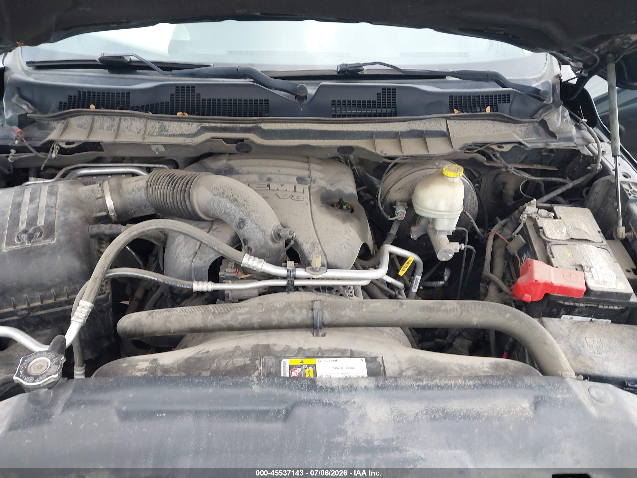 2014 Ram 1500 Big Horn Black vin: 1C6RR7TTXES322241