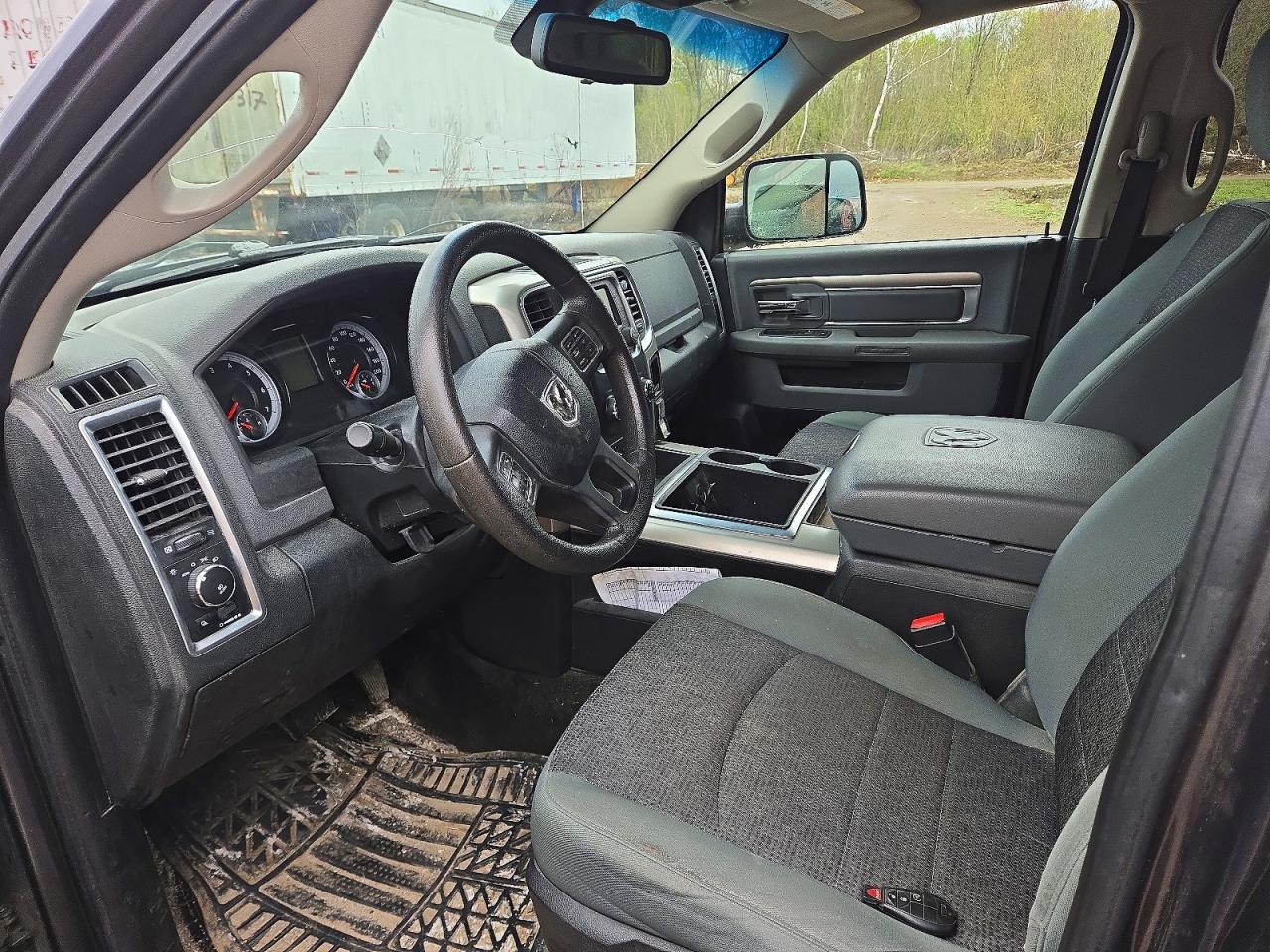 2014 Ram 1500 Slt Gray vin: 1C6RR7TTXES474973