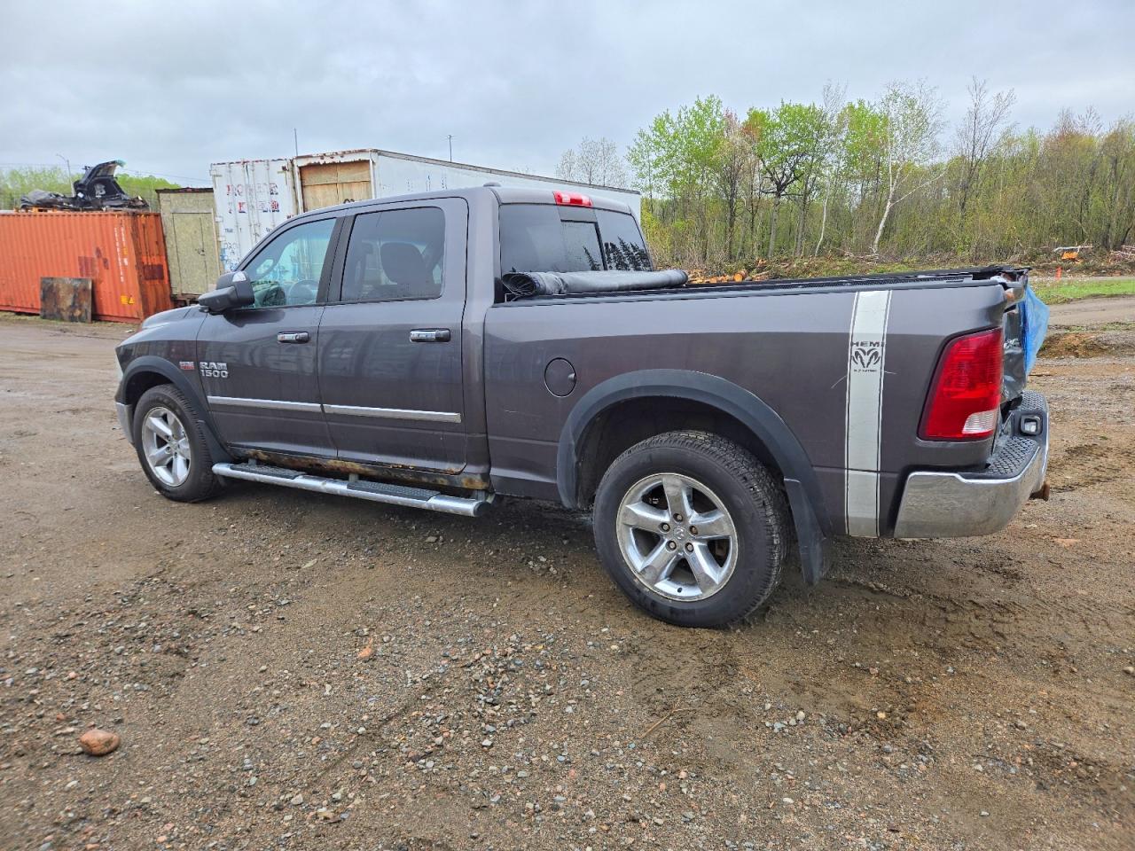2014 Ram 1500 Slt Gray vin: 1C6RR7TTXES474973