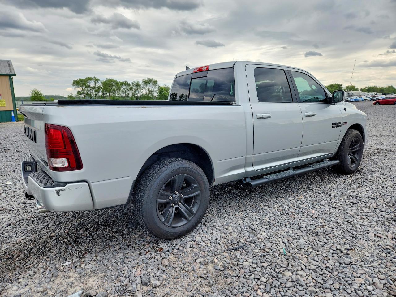 2017 Ram 1500 Sport Silver vin: 1C6RR7UT0HS648388