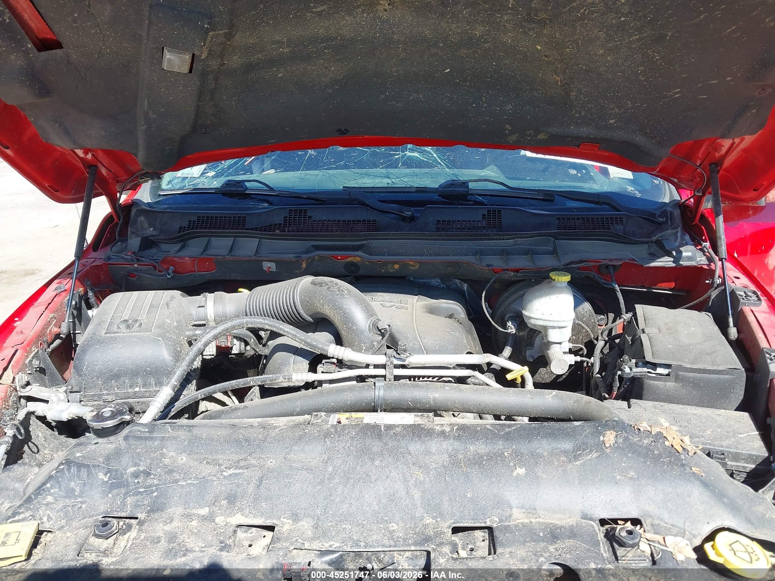 2013 Ram 1500 Sport Красный vin: 1C6RR7UT2DS662870