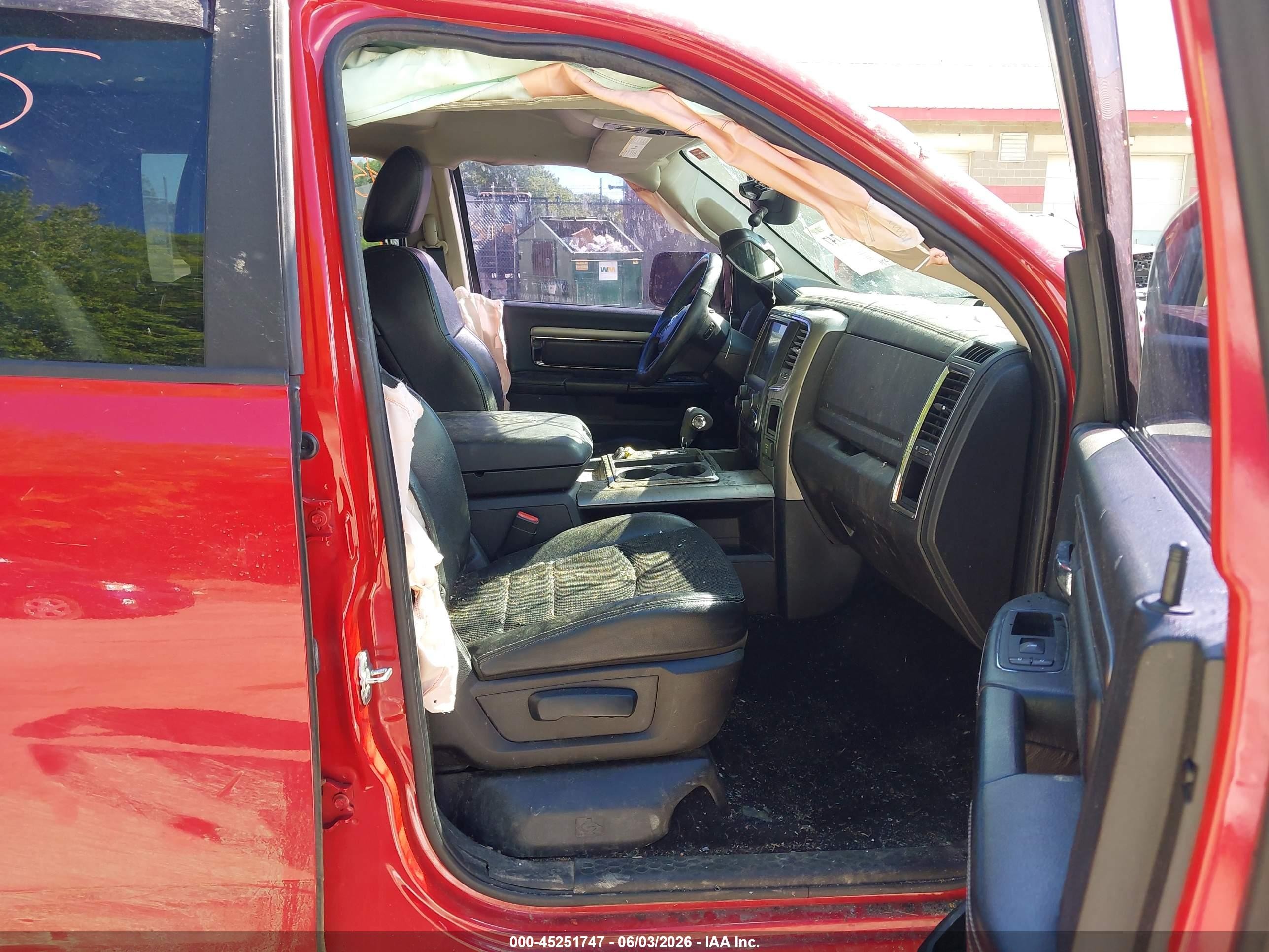 2013 Ram 1500 Sport Красный vin: 1C6RR7UT2DS662870