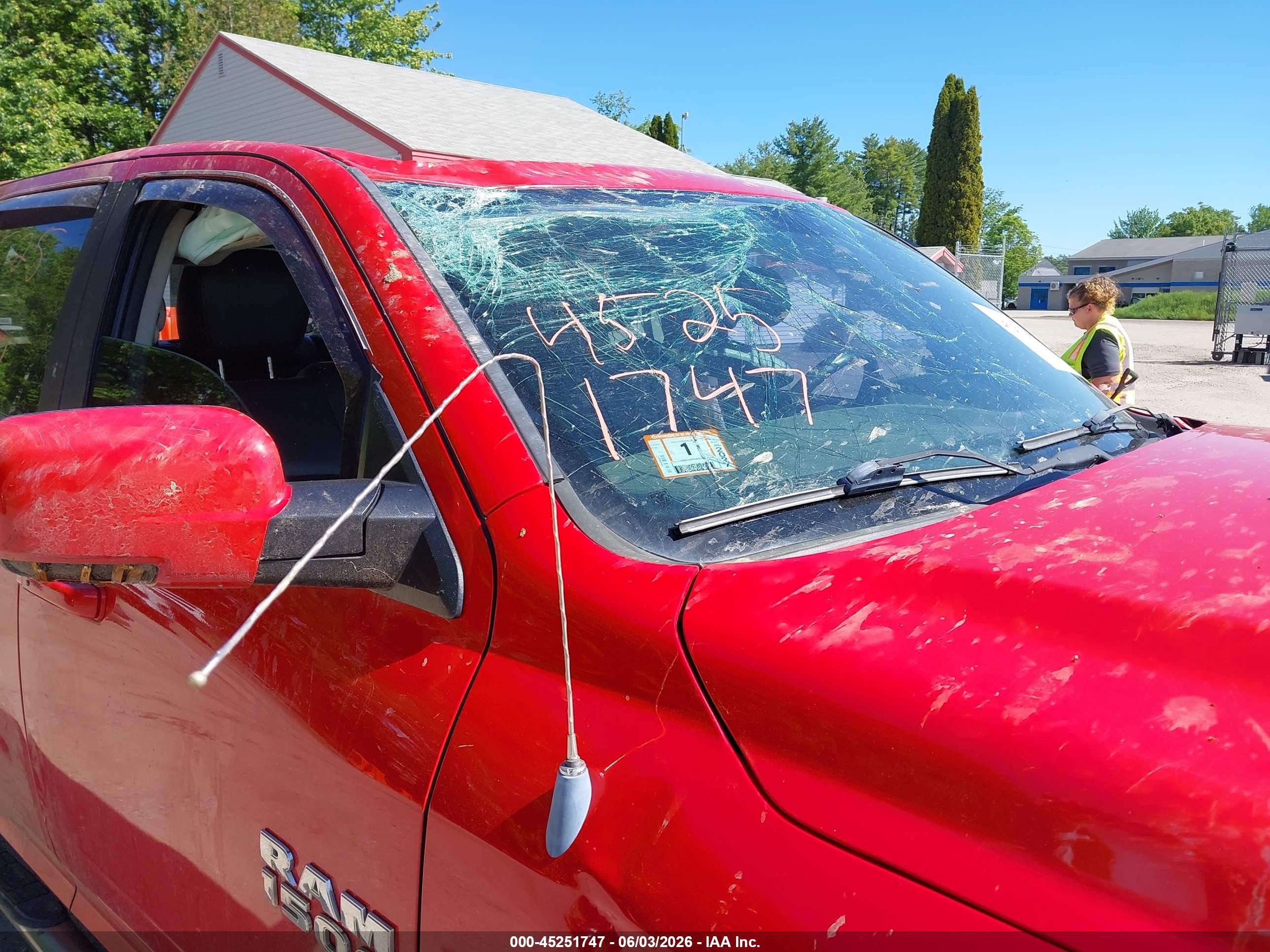 2013 Ram 1500 Sport Красный vin: 1C6RR7UT2DS662870