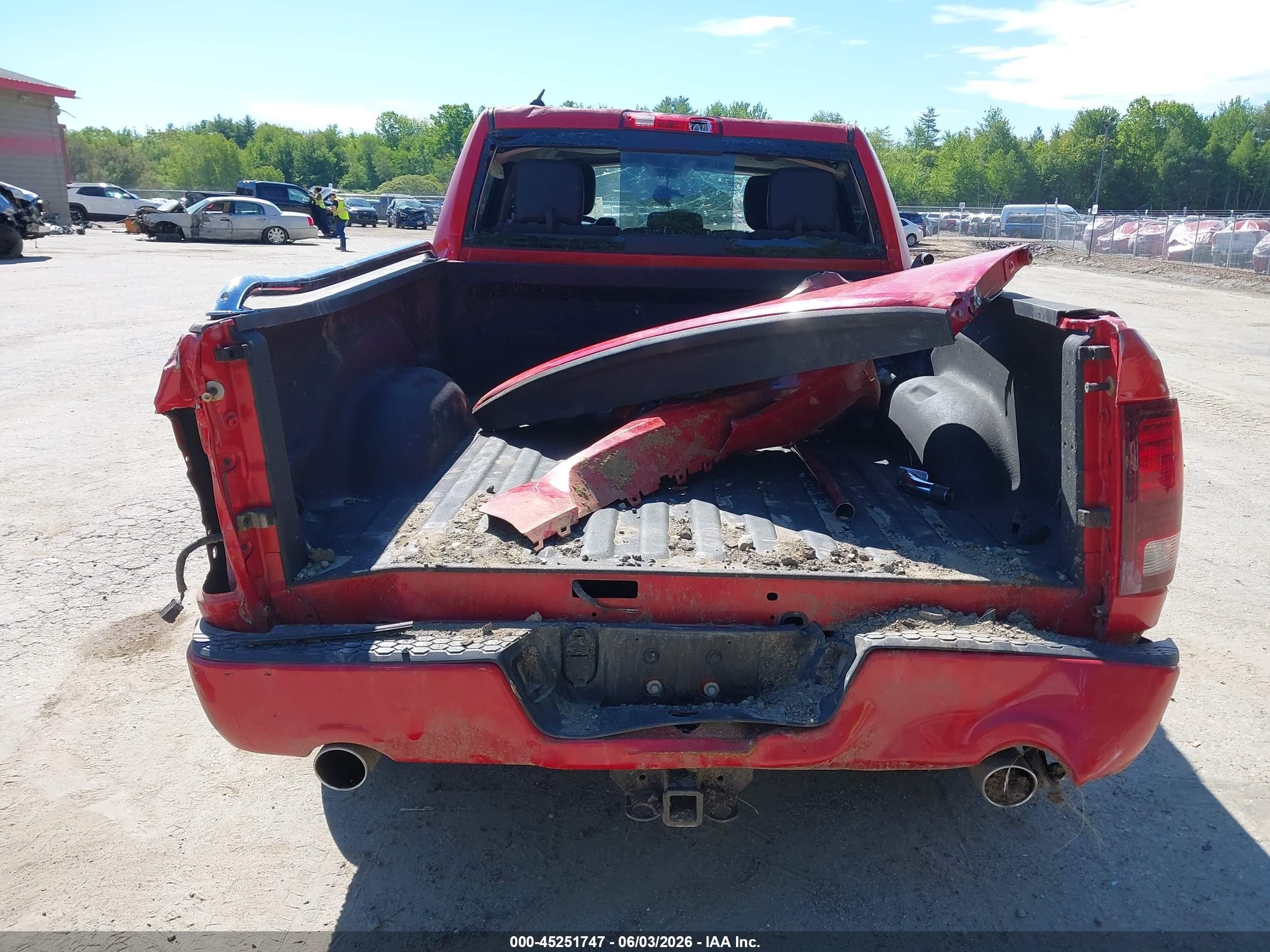 2013 Ram 1500 Sport Красный vin: 1C6RR7UT2DS662870